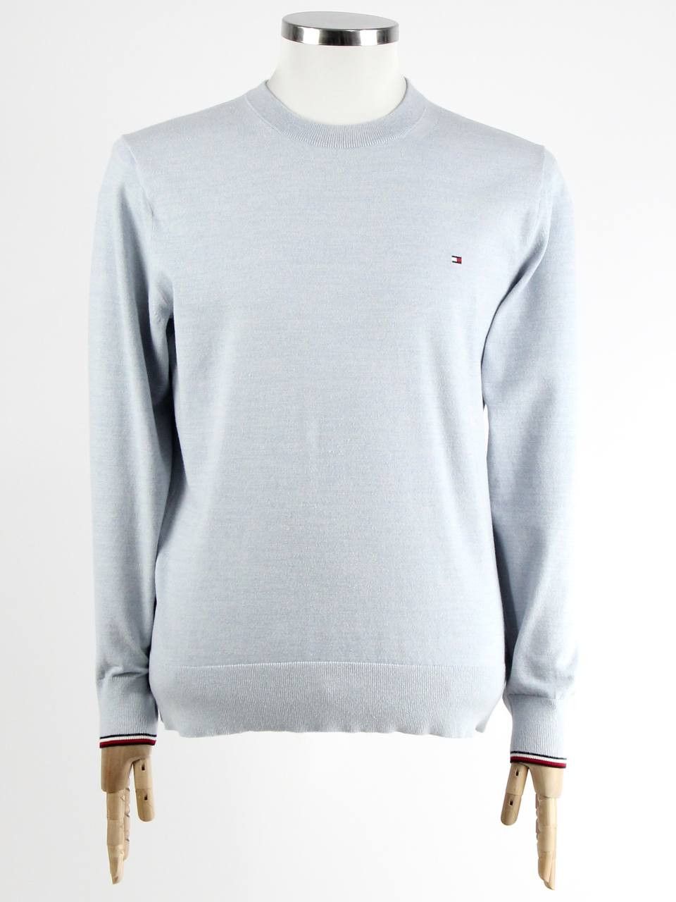 Tommy Hilfiger TOMMY HILFIGER Knitted jumper with logo Size US L / EU 52-54 / 3 - 1 Thumbnail