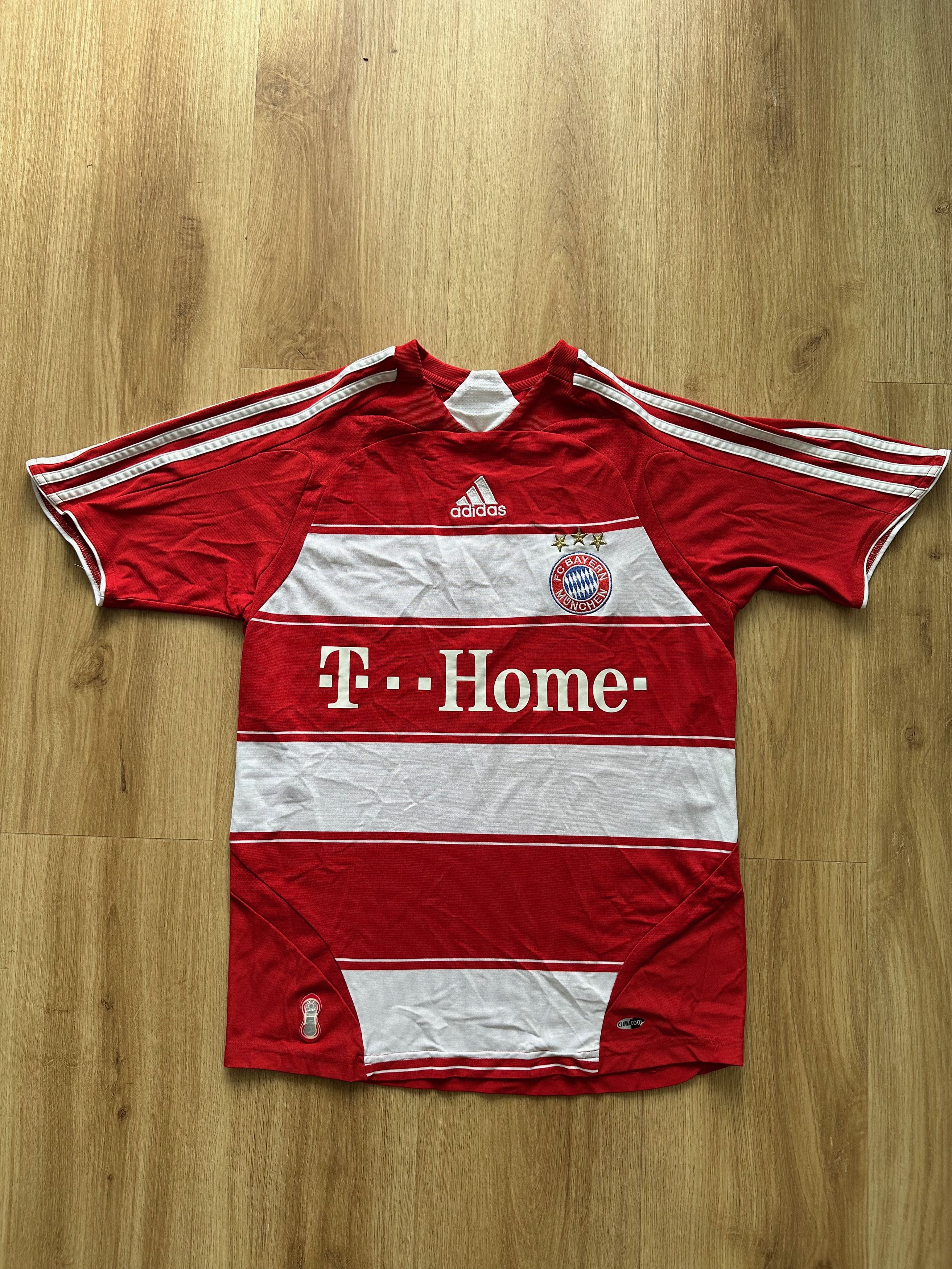 Adidas 2007 Adidas Bayern Munich Munchen # 7 RIBERY soccer jersey Size US S / EU 44-46 / 1 - 9 Thumbnail