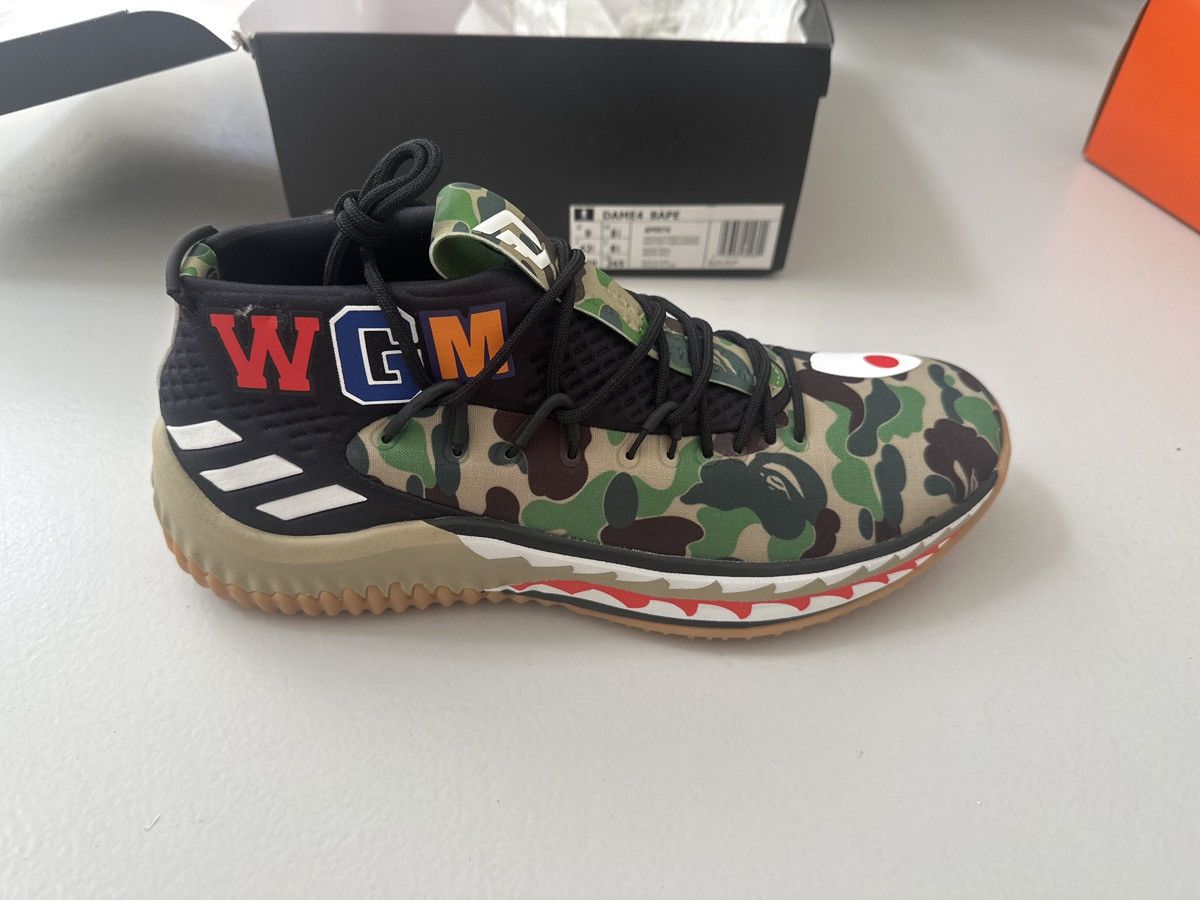 Adidas × Bape Adidas Bape dame 4 Size US 9 / EU 42 - 2 Thumbnail