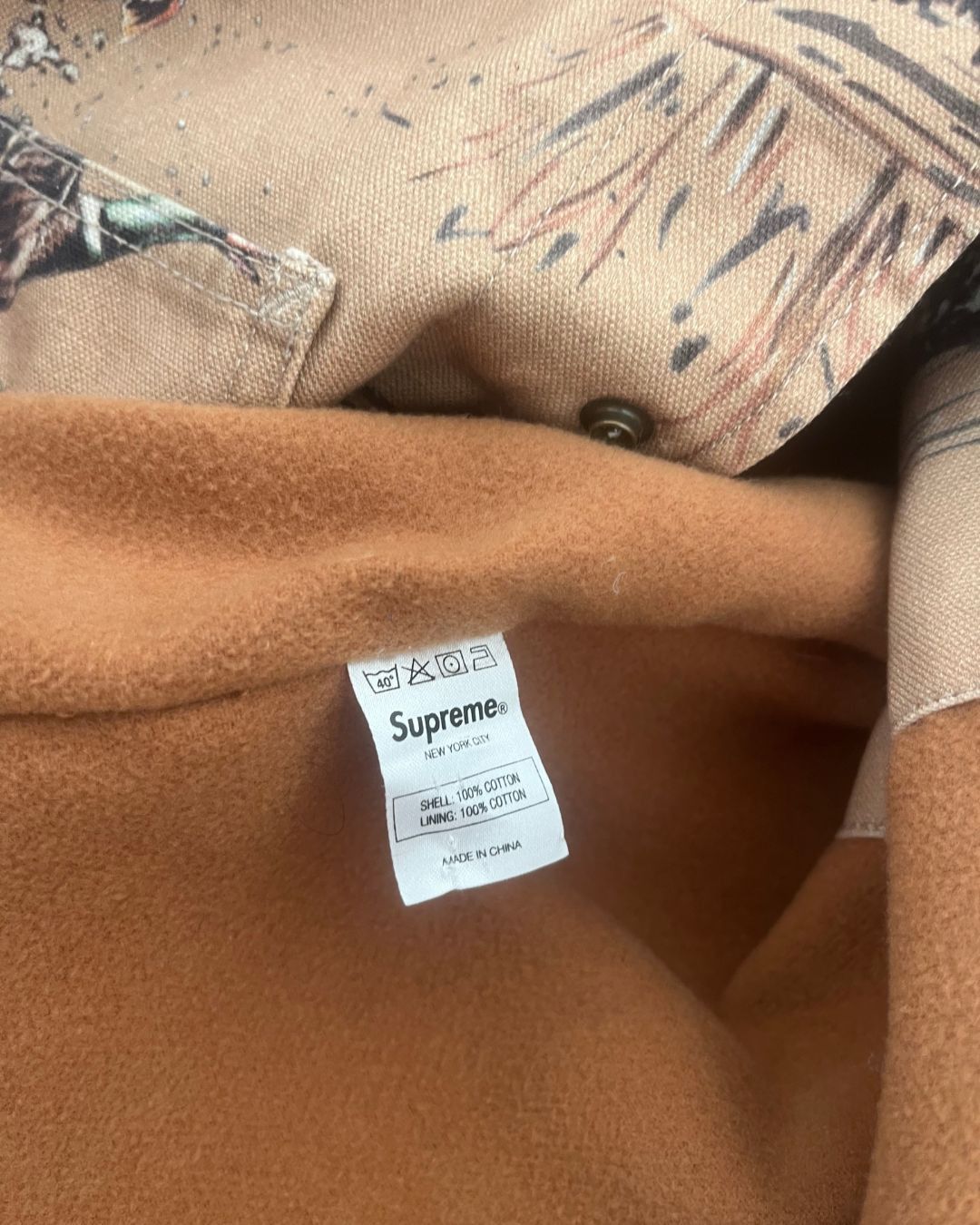 Supreme Supreme F/W 2012 Dogs and Ducks Chore Jacket Size US L / EU 52-54 / 3 - 7 Thumbnail