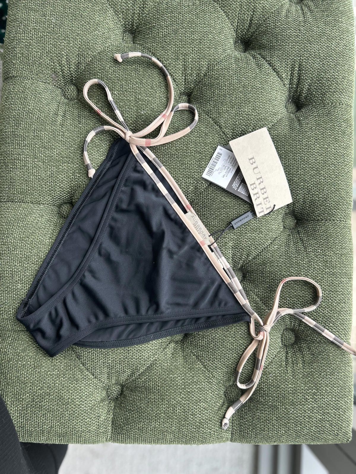 Burberry Burberry Women's Bikini Bottoms with Signature Check Trim Size ONE SIZE - 1 Thumbnail