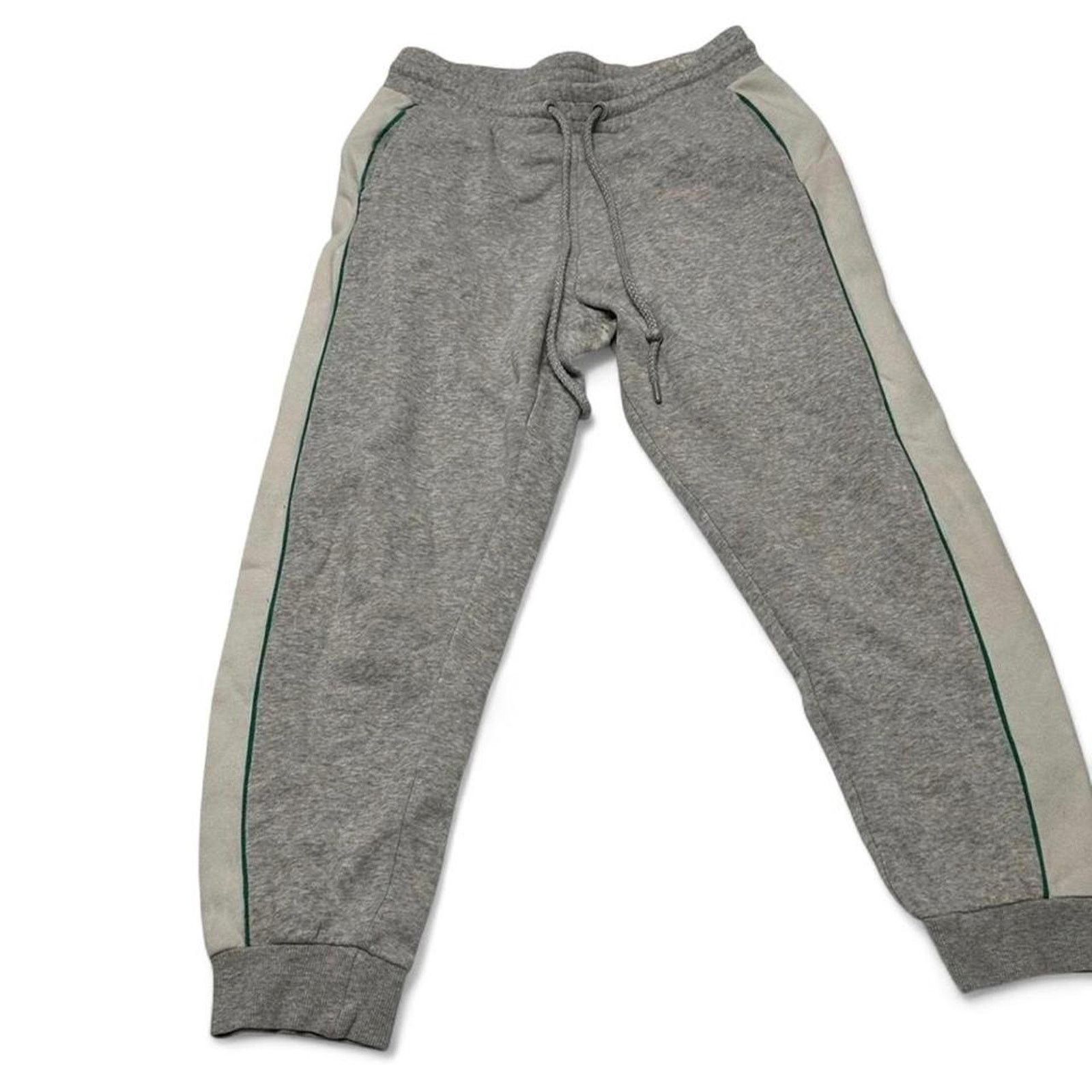 Garage Garage grey sweatpants with green stripe Size M Size 30" / US 8 / IT 44 - 1 Thumbnail