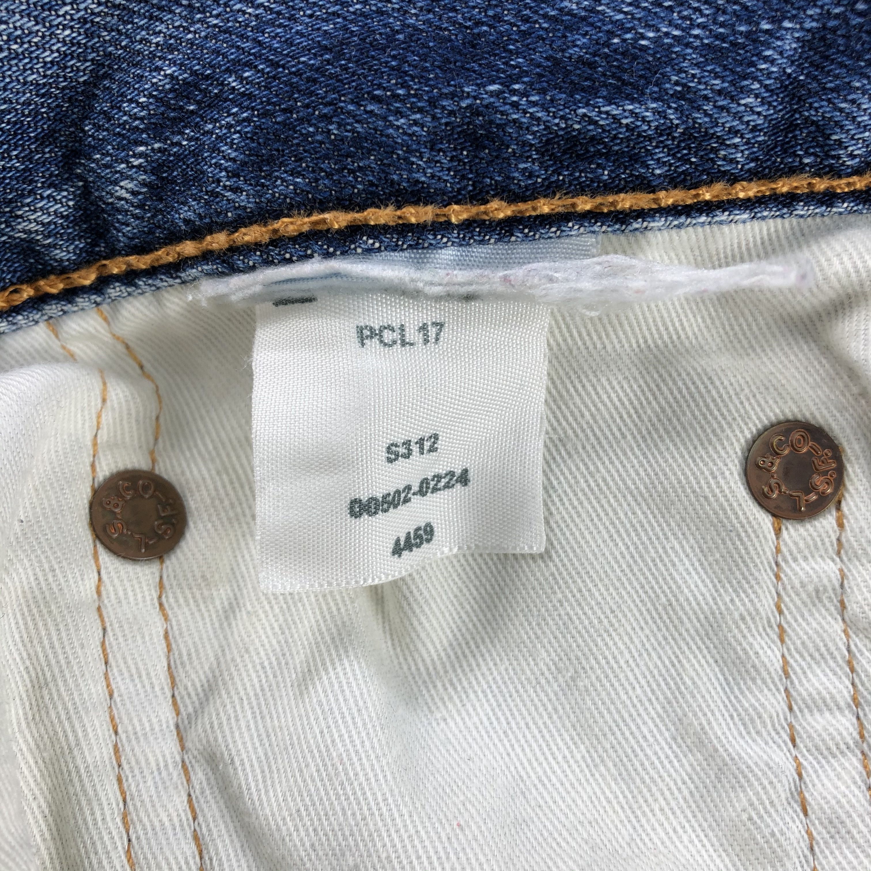 Levi's Vintage Levis 502 Jeans Faded Blue Denim KJ856 Size US 34 / EU 50 - 13 Thumbnail