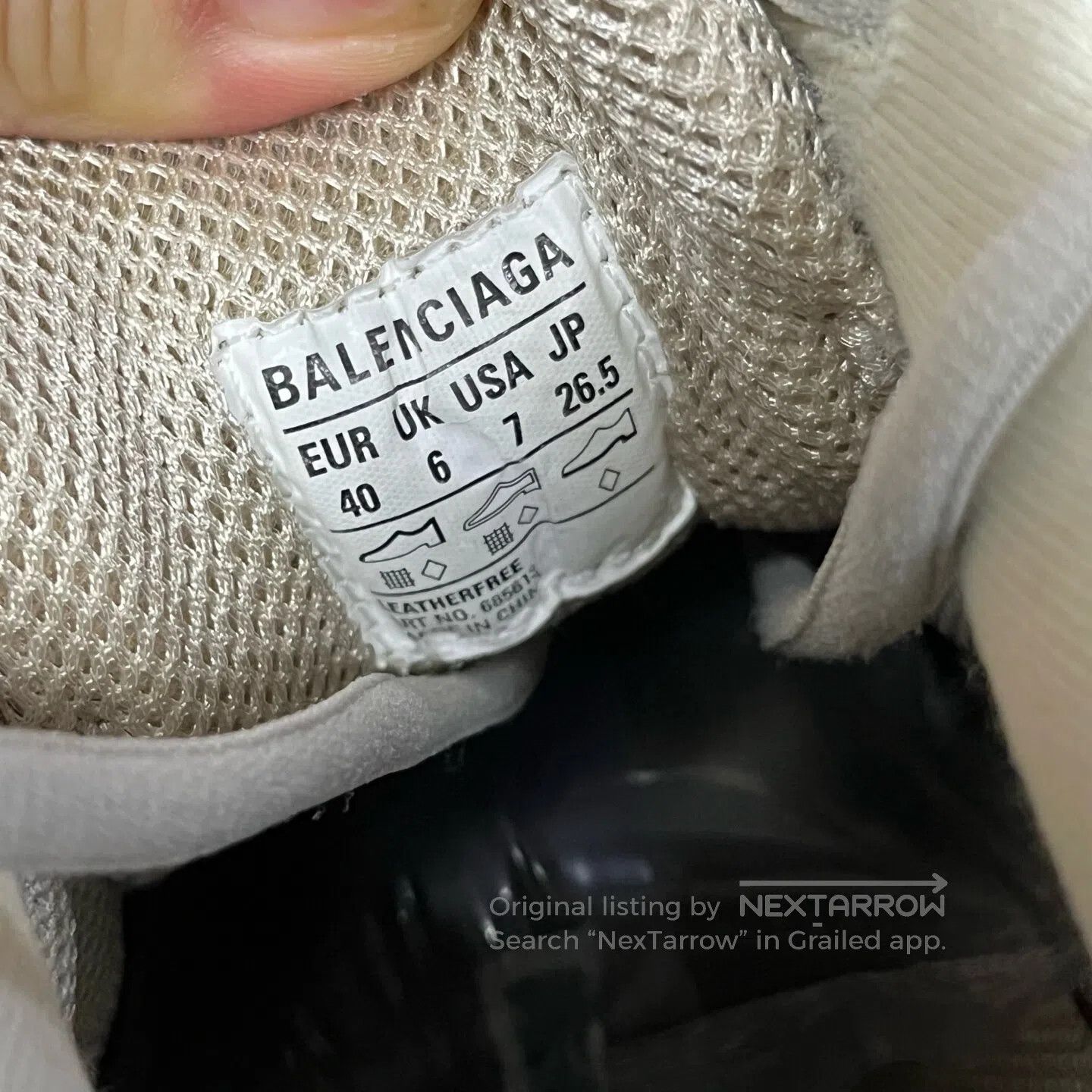 Balenciaga Balenciaga Light brown Retro, aged-looking low-top dad sho Size US 5 / IT 35 - 6 Thumbnail