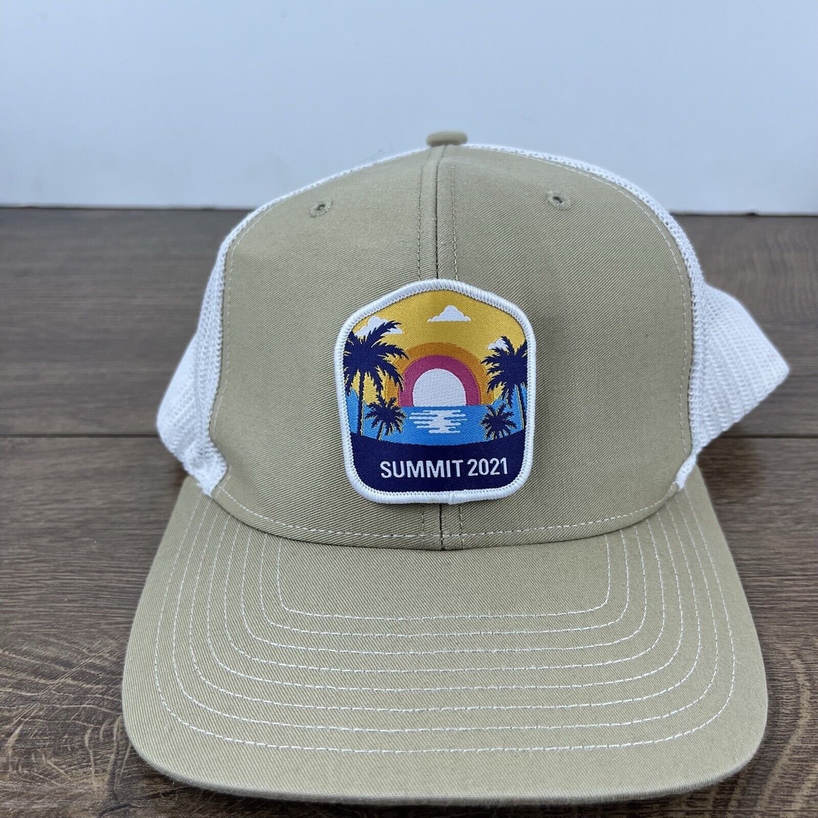 Other Summit 2021 Hat Adjustable Hat Summit 2021 Tan Brown Hat Adu Size ONE SIZE - 3 Thumbnail