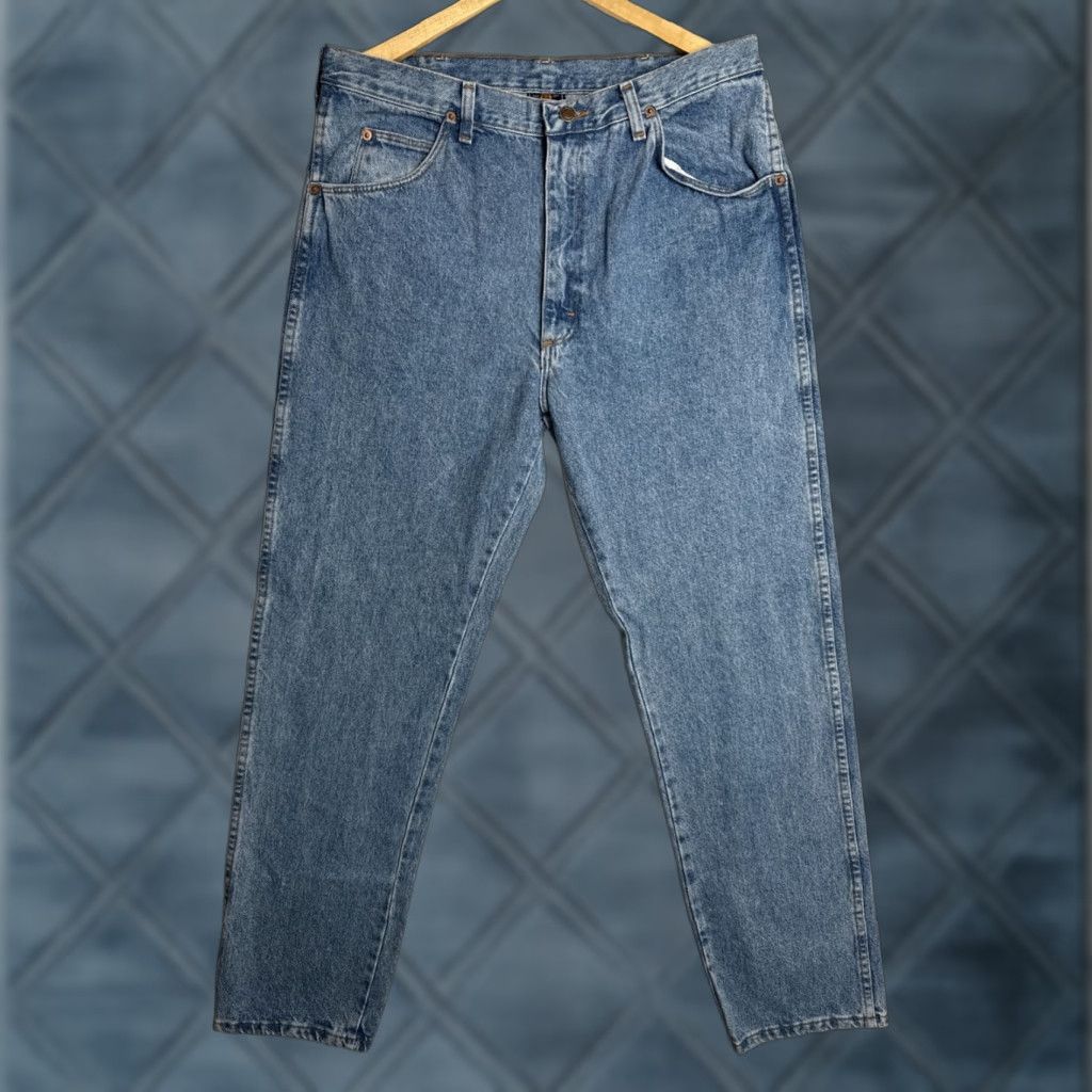 Route 66 VINTAGE Route 66 Jeans Men's Regular Fit 36x32 Light Wash Blue Straight 36 Inseam Mens Size US 36 / EU 52 - 1 Thumbnail