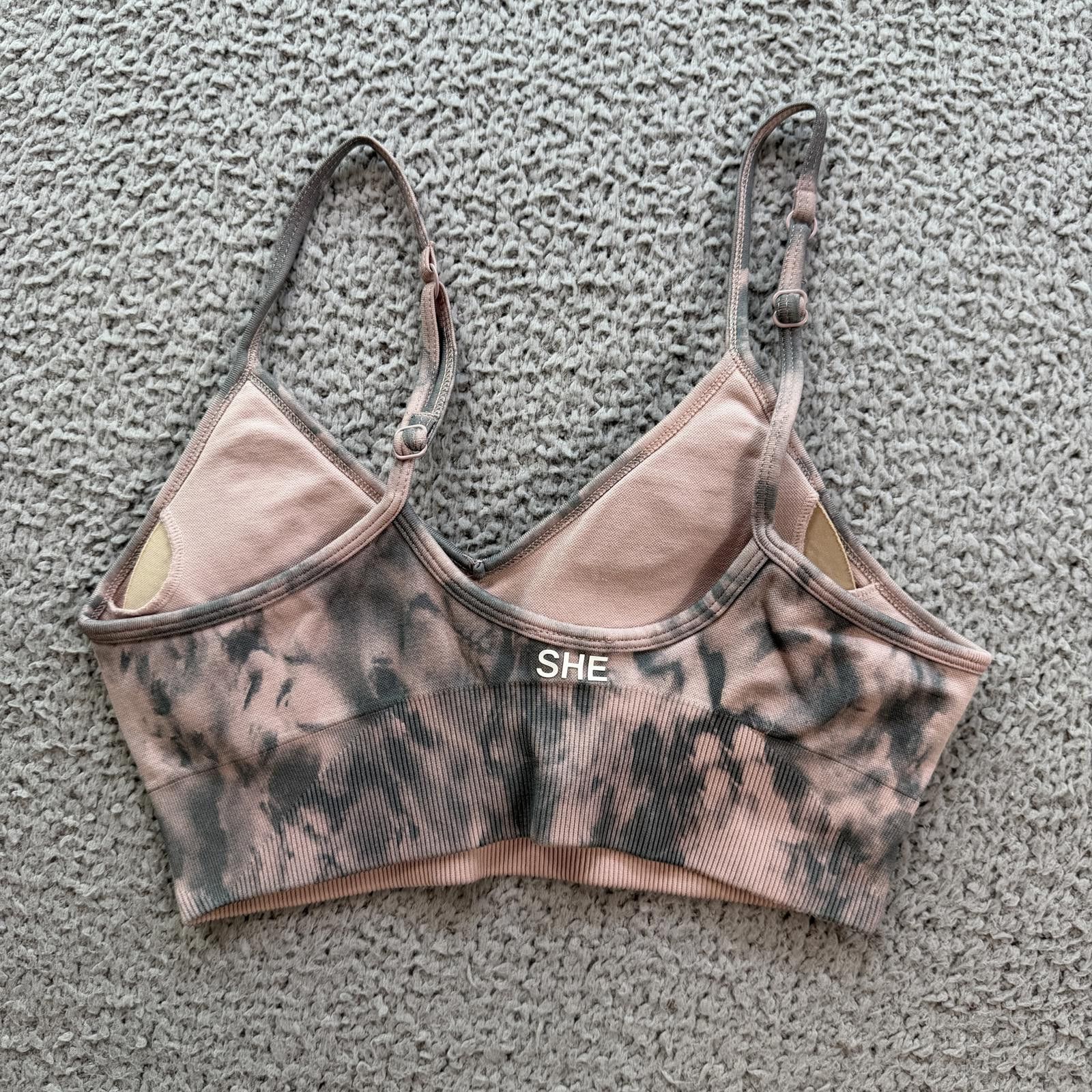 Darc Sport Darc Sport Wolves SHE Seamless Sports Bra Pink Small Size ONE SIZE - 2 Thumbnail