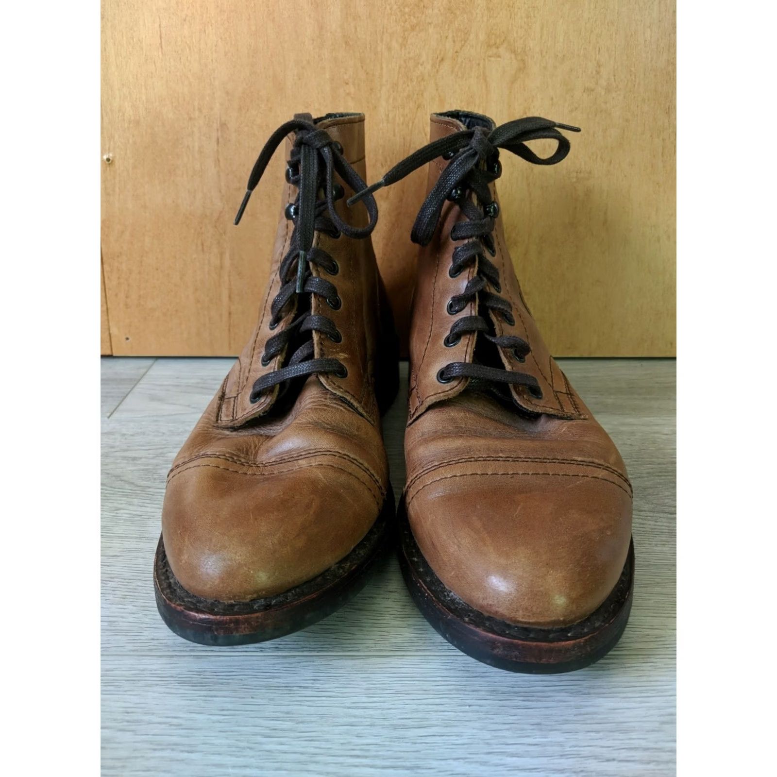 Thursday Boot Company Thursday Boot Company Captain Boot Women's Size 10 Brown Leather Lace Up Ankle Boots Size US 10 / IT 40 - 2 Thumbnail