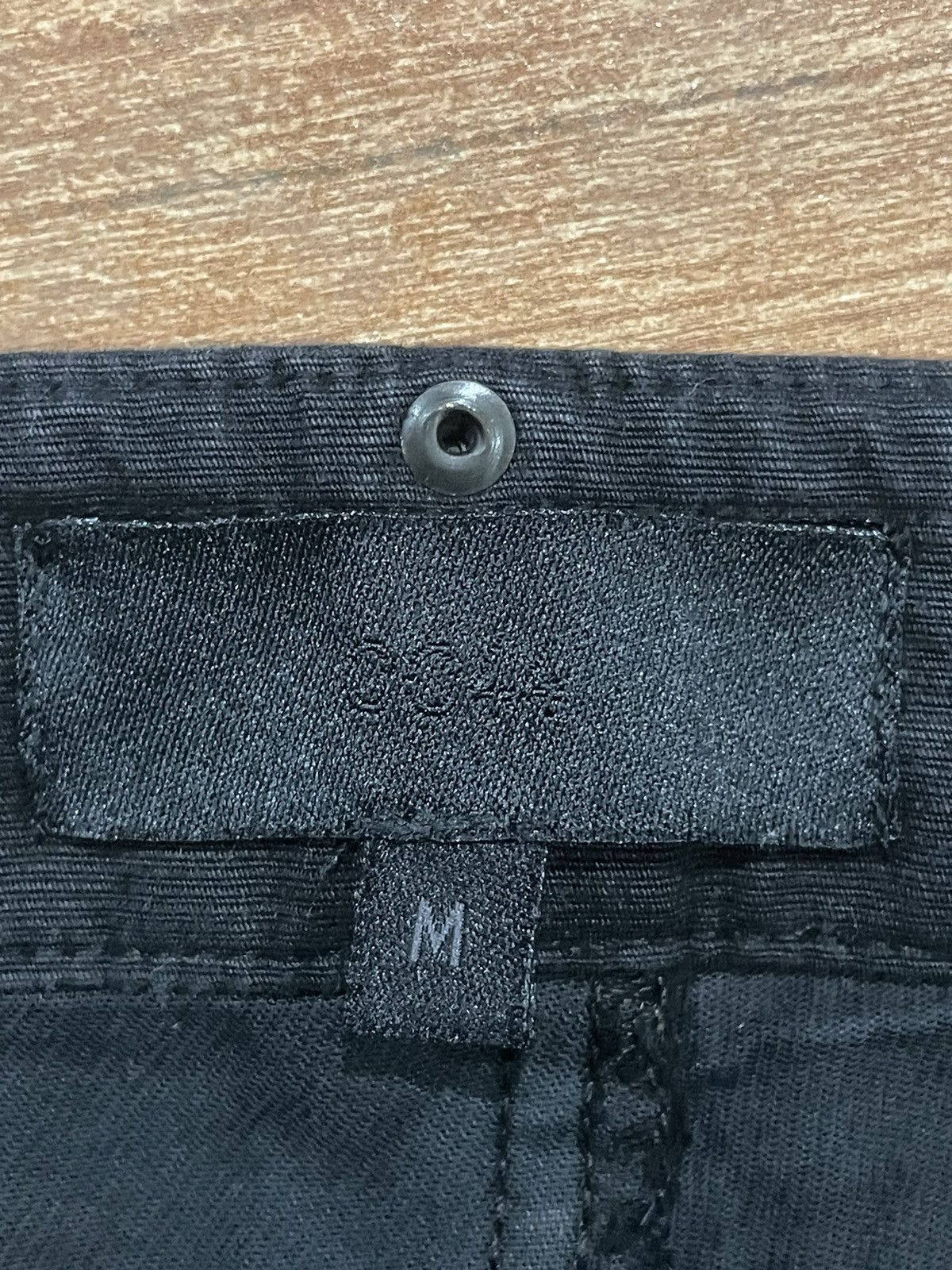 0044 Paris 0044 Paris Straight cut black pants Size 34" / US 12 / IT 48 - 3 Thumbnail