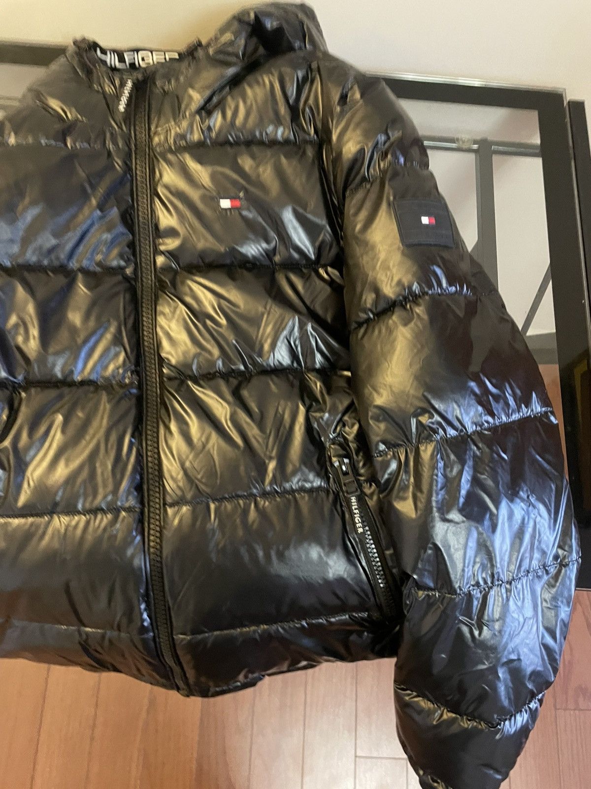 Tommy Hilfiger TOMMY SHINY QUILTED PUFFER JACKET Size US M / EU 48-50 / 2 - 3 Thumbnail