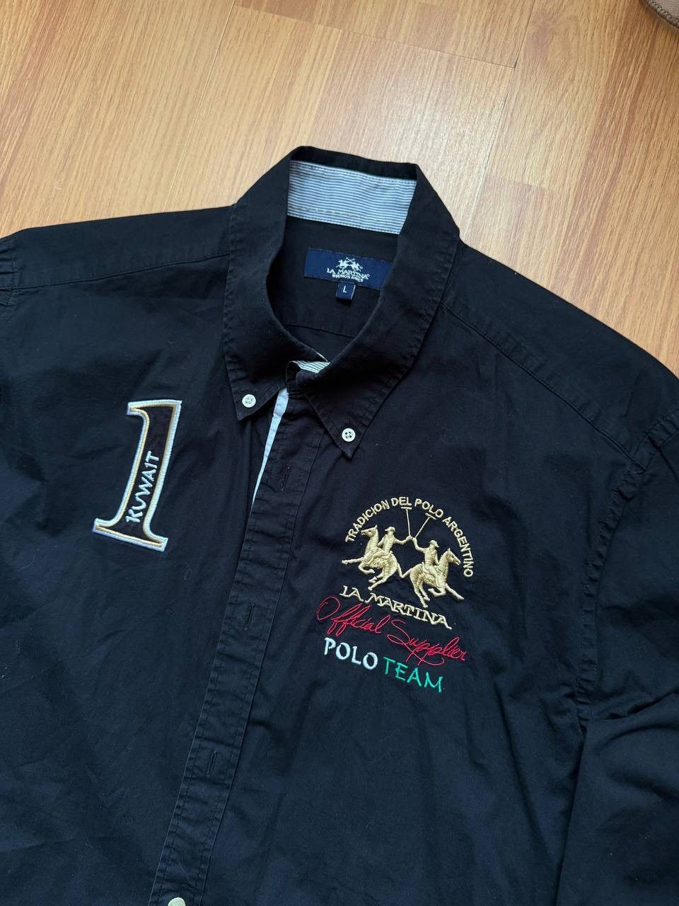 La Martina La Martina Vintage Shirt y2k Size US L / EU 52-54 / 3 - 2 Thumbnail