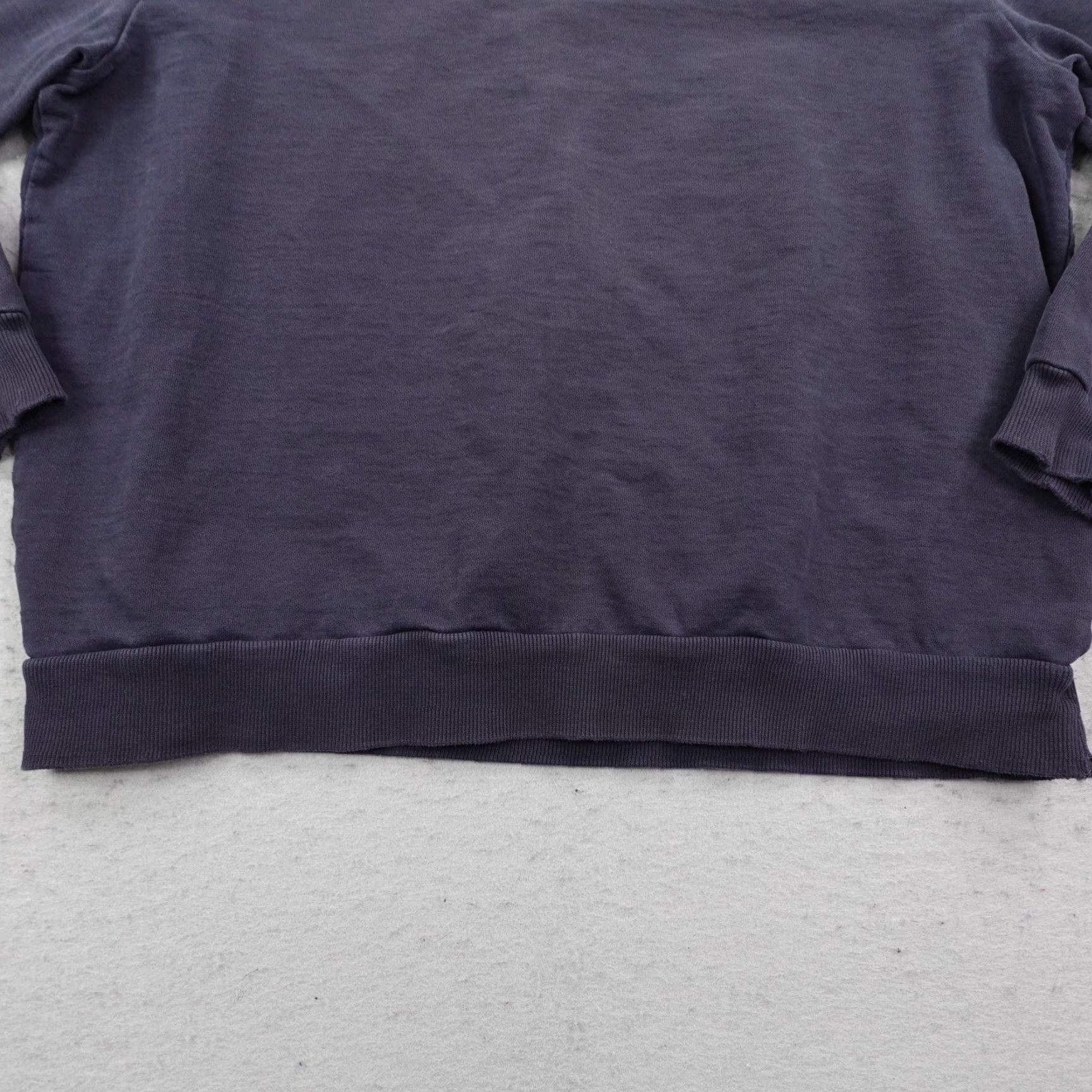 Lacoste Lacoste Sweatshirt Mens XL Blue Loose Fit Crew Croc Heritage Badge Distressed Logo Size US XL / EU 56 / 4 - 3 Thumbnail