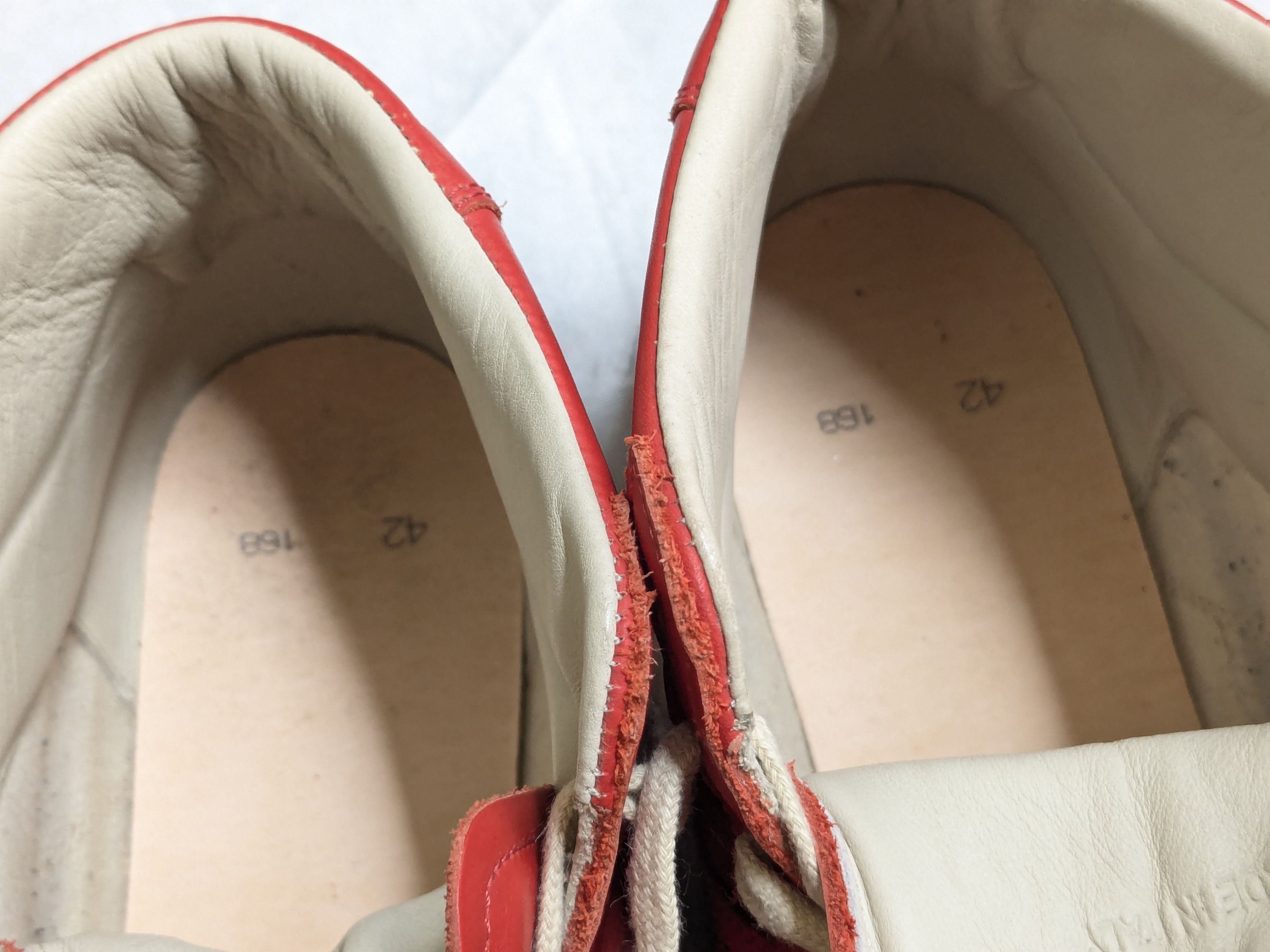 Maison Margiela Maison Margiela Replica GAT Red Paint Splatter 9 42 High Top Size US 9 / EU 42 - 7 Thumbnail