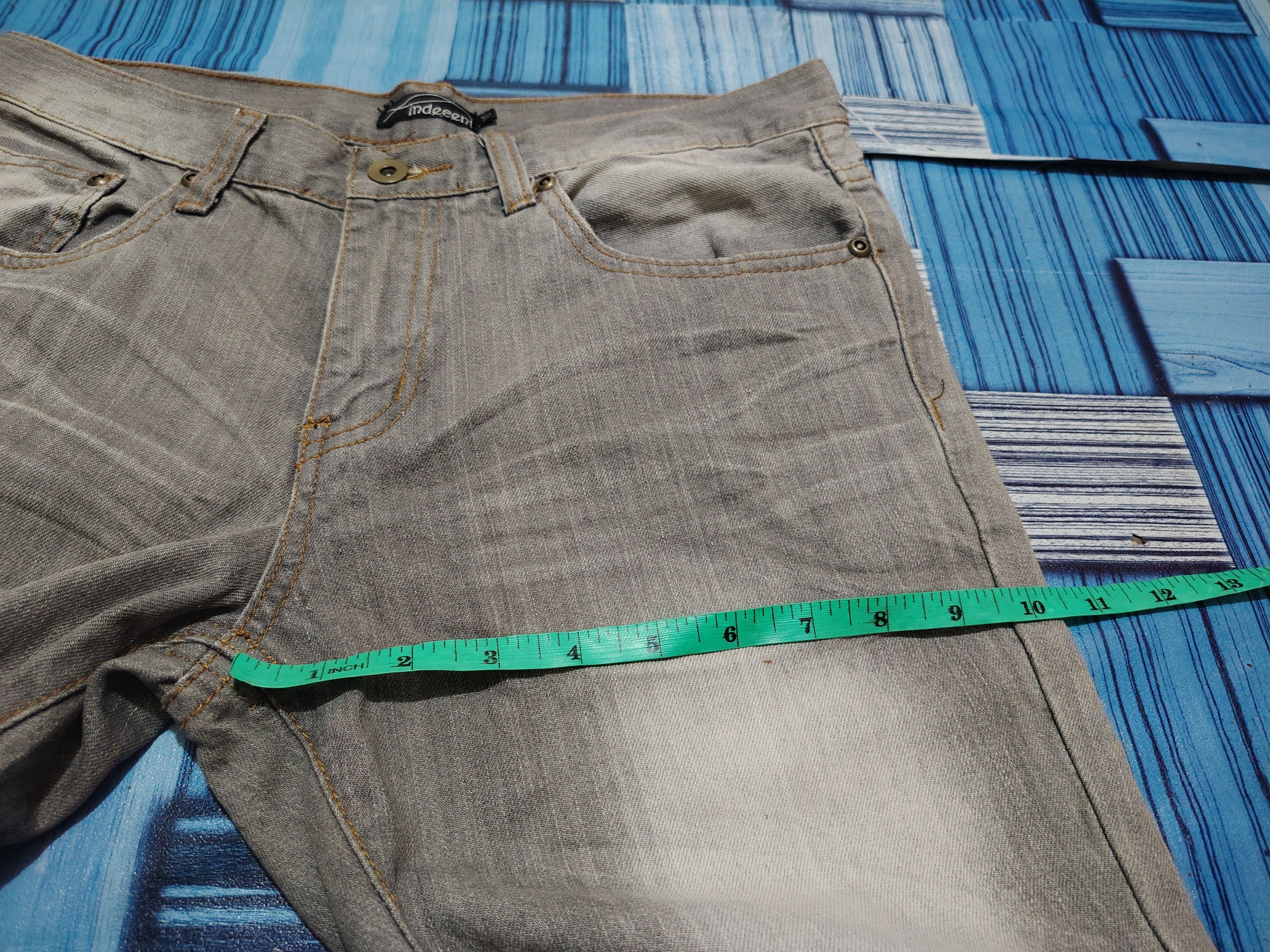 Japanese Brand 💥Insane💥 Japan Indecent Flared Jeans Size US 31 - 20 Thumbnail