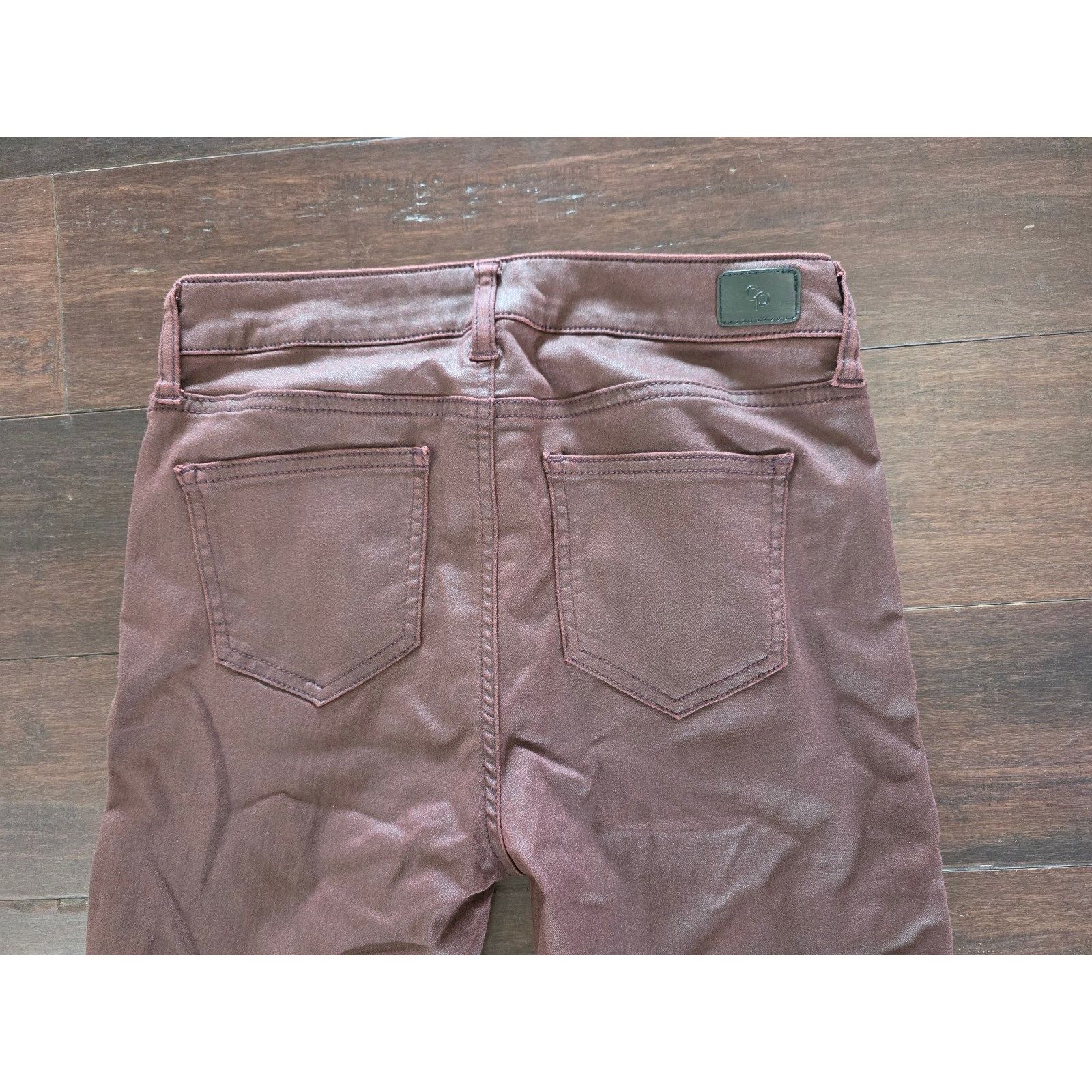 Other Women's Size 7/28 Celebrity Pink Burgandy Skinny Jeans So Cu Size 28" / US 6 / IT 42 - 8 Thumbnail