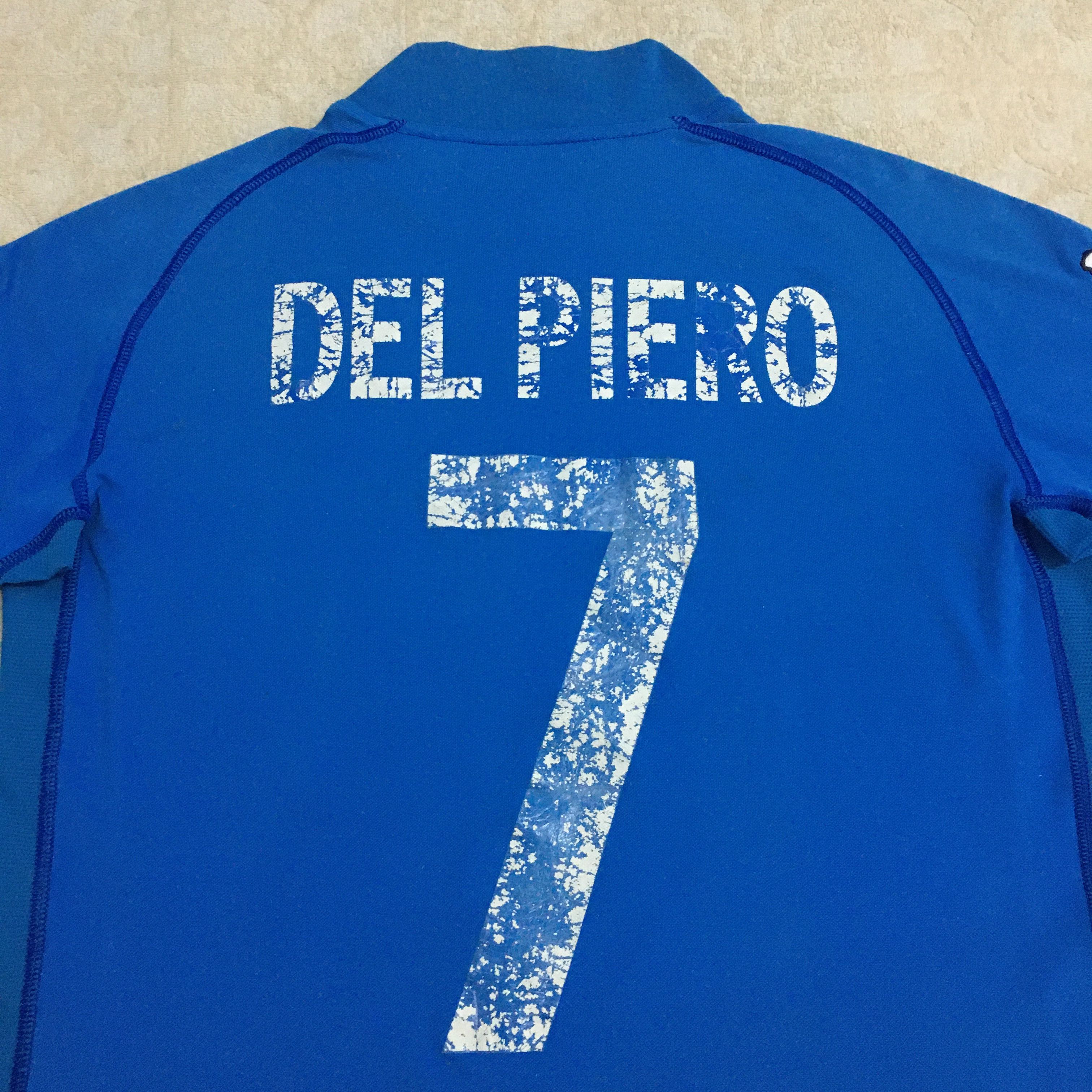 Kappa Jersey Italy Home 2002/2003 Del Piero Size US L / EU 52-54 / 3 - 11 Thumbnail