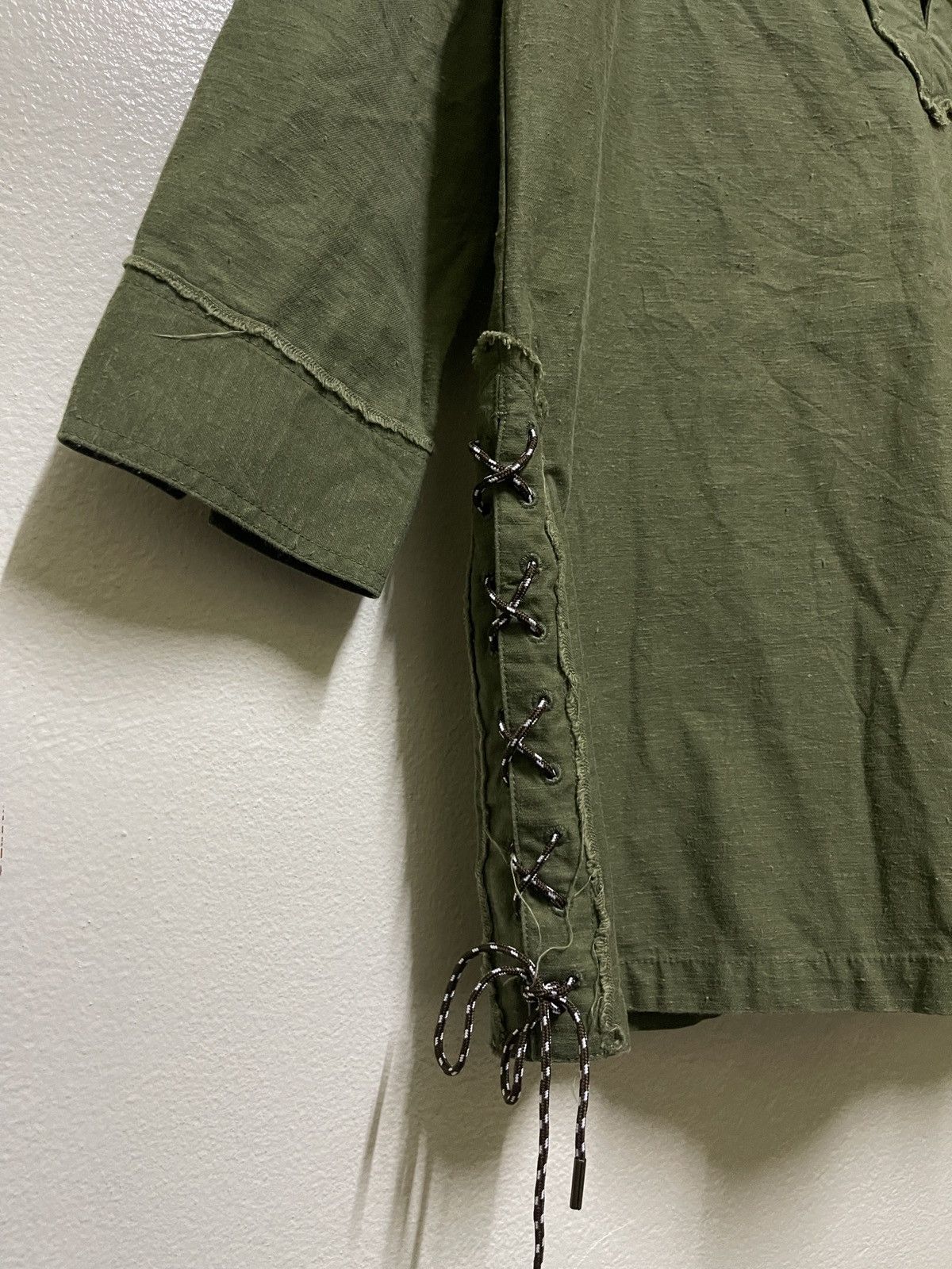 Japanese Brand × X-Girl Xgirl Army T shirt Size S / US 4 / IT 40 - 3 Thumbnail