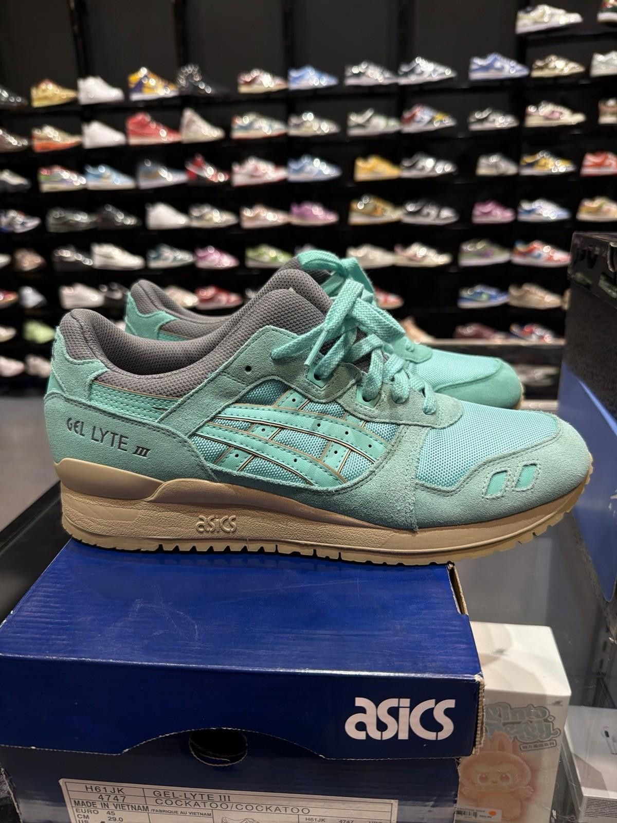 Asics ASICS Gel Lyte 3 III Cockatoo Green Kithstrike Men's 11.5 Size US 11.5 / EU 44-45 - 1 Thumbnail