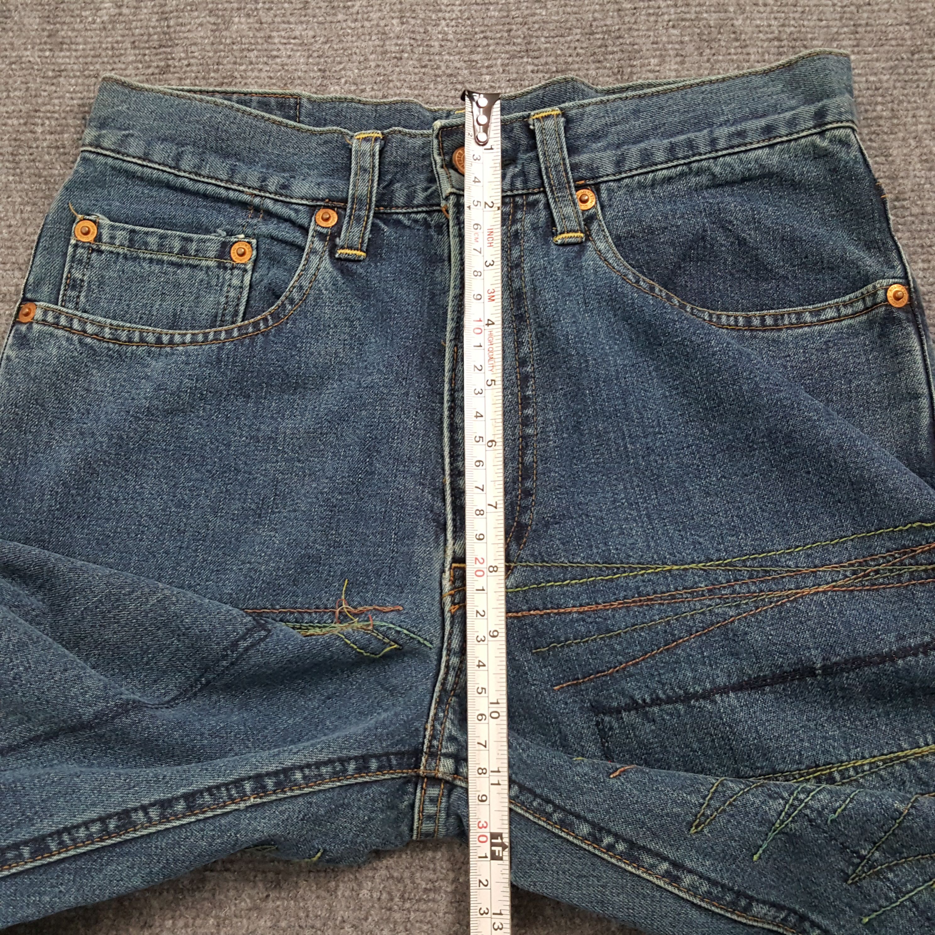 Hysteric Glamour × If Six Was Nine × Vintage Hysteric Glamour Japanese Brand Bootcut Denim Jeans Size US 27 - 8 Thumbnail