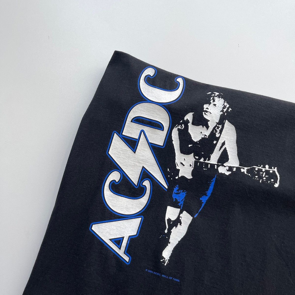 AC/DC × Vintage AC/DC Wall Of Fame 2004 Angus McKinnon Young Vintage T-Shirt Size US M / EU 48-50 / 2 - 5 Thumbnail