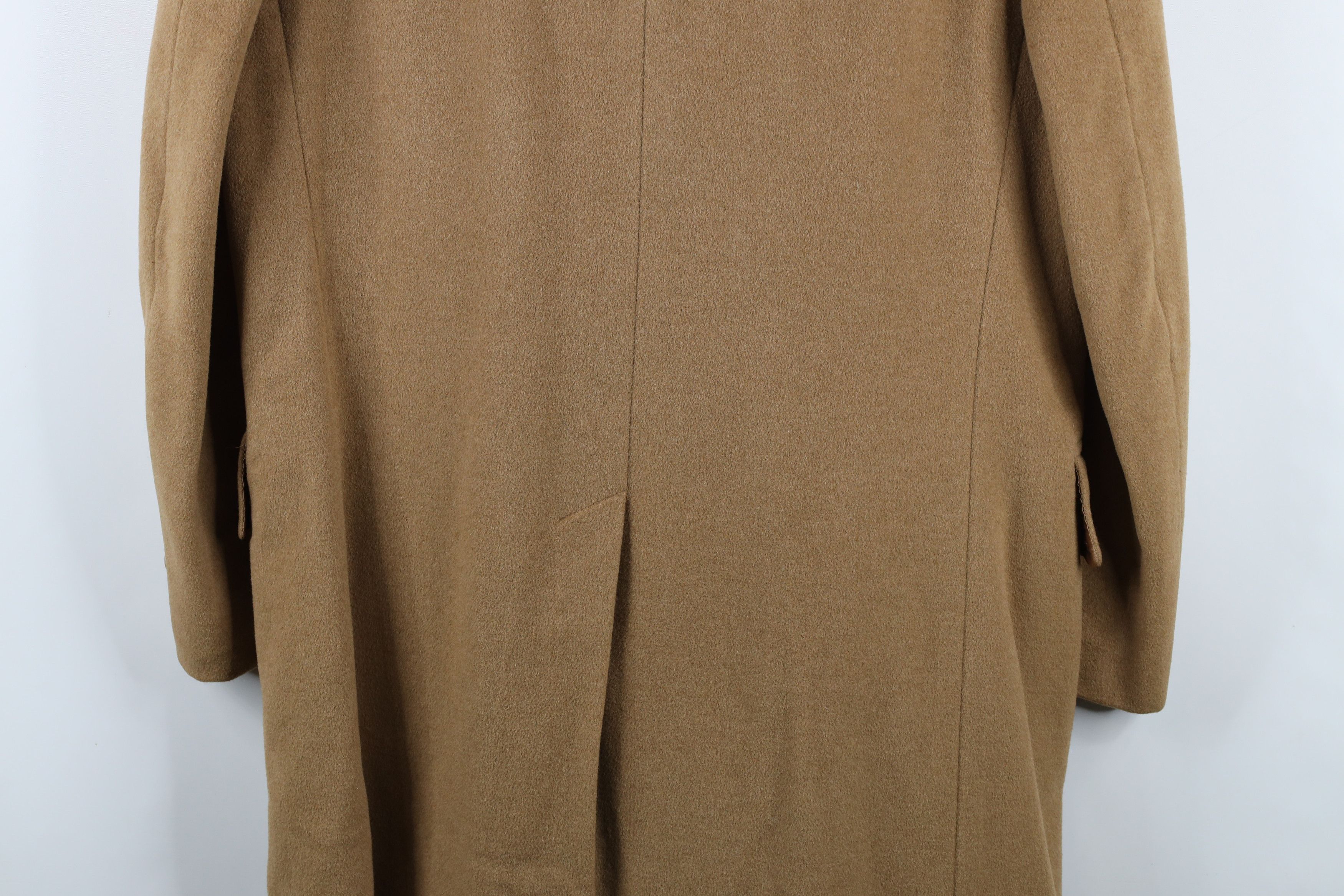 Vintage Vintage 70s Streetwear Alpacuna Overcoat Jacket Beige USA Size US L / EU 52-54 / 3 - 16 Thumbnail