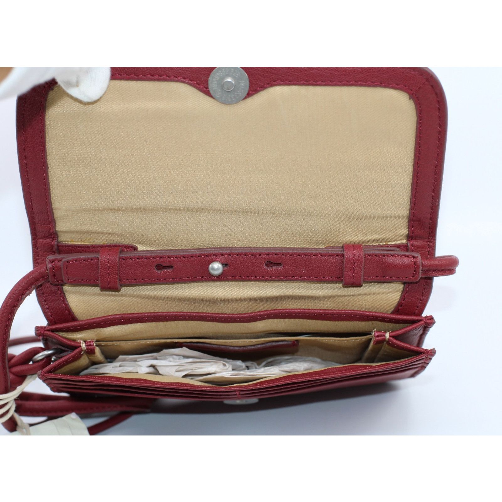 Lucky Brand New LUCKY BRAND Jiah Leather Wristlet Crossbody Bag $118 Size ONE SIZE - 3 Thumbnail