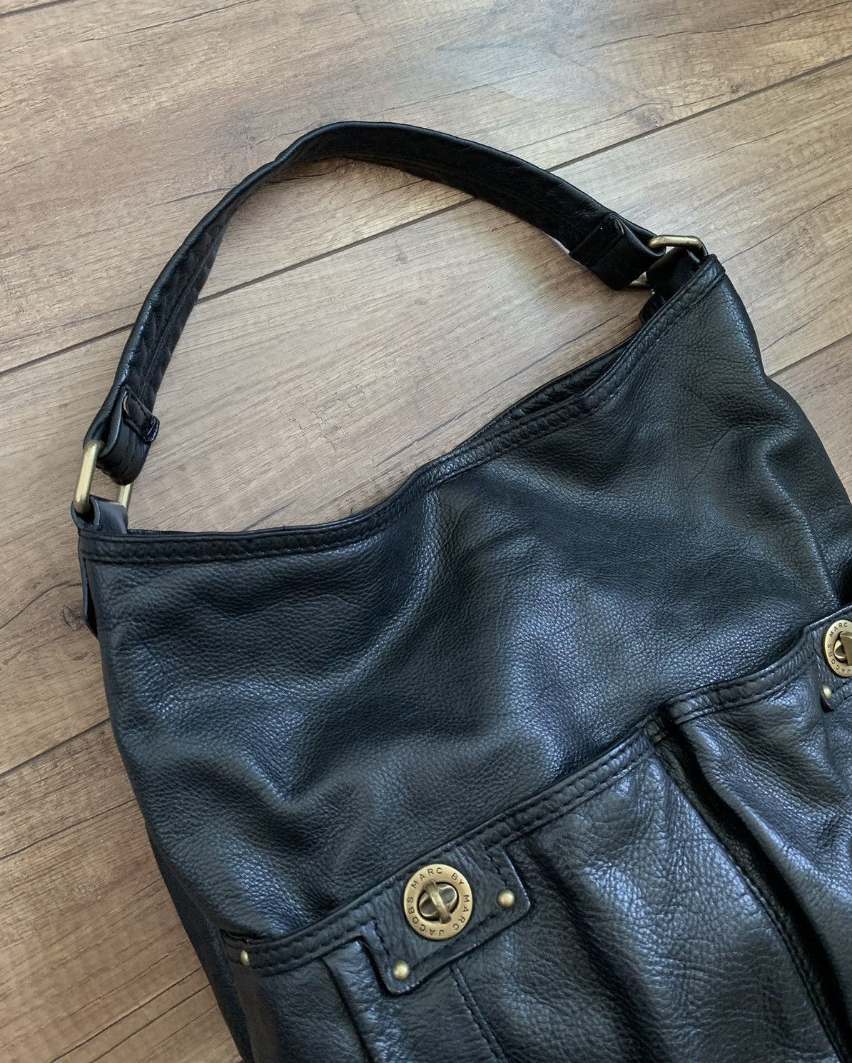 Marc Jacobs RARE Marc Jacobs Multipocket Leather Handbag Bag Size ONE SIZE - 4 Thumbnail