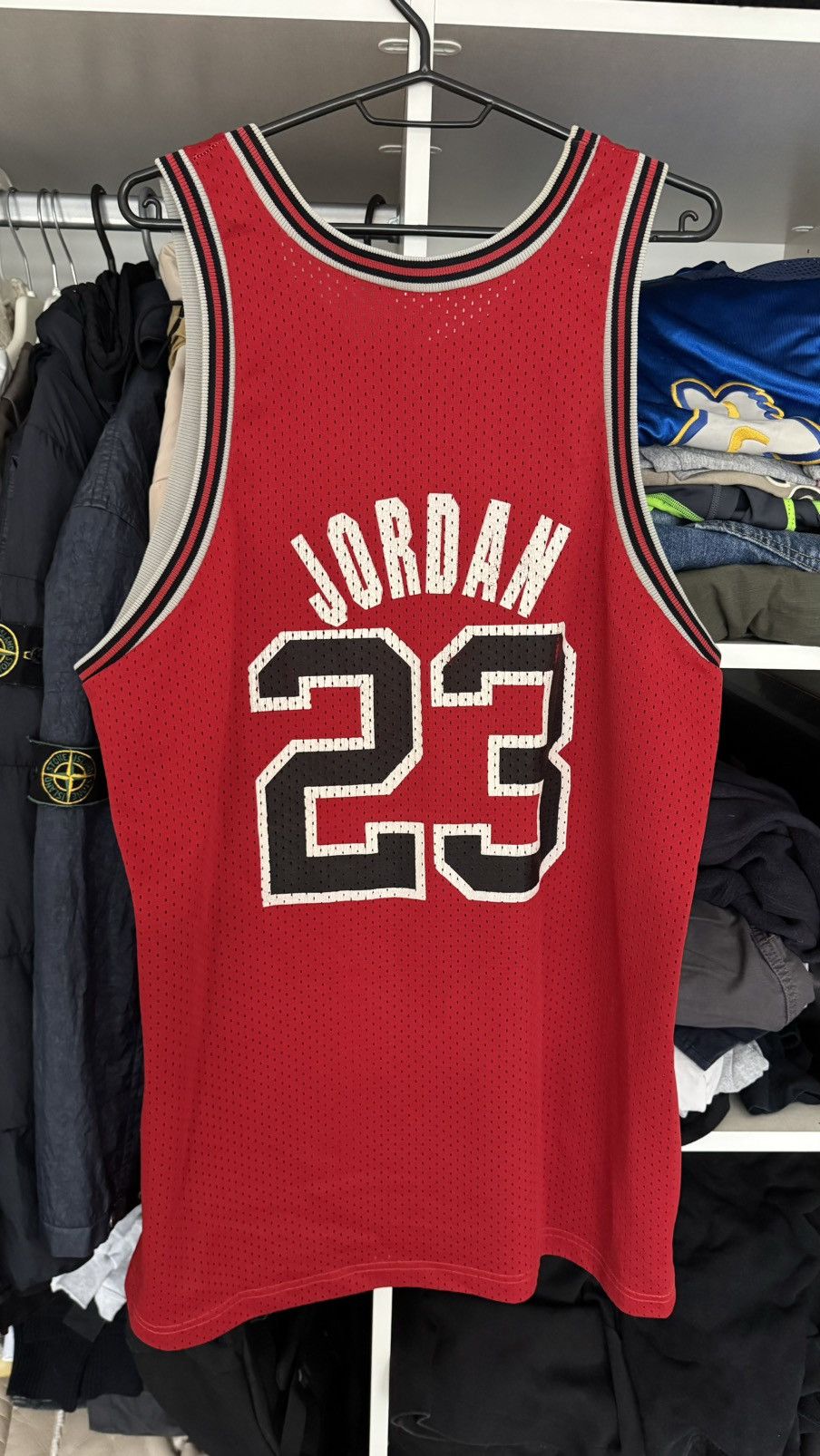 NBA × Vintage Jersey Jordan 23 Chicago Bulls 95/96s Ravens Size US XL / EU 56 / 4 - 2 Thumbnail
