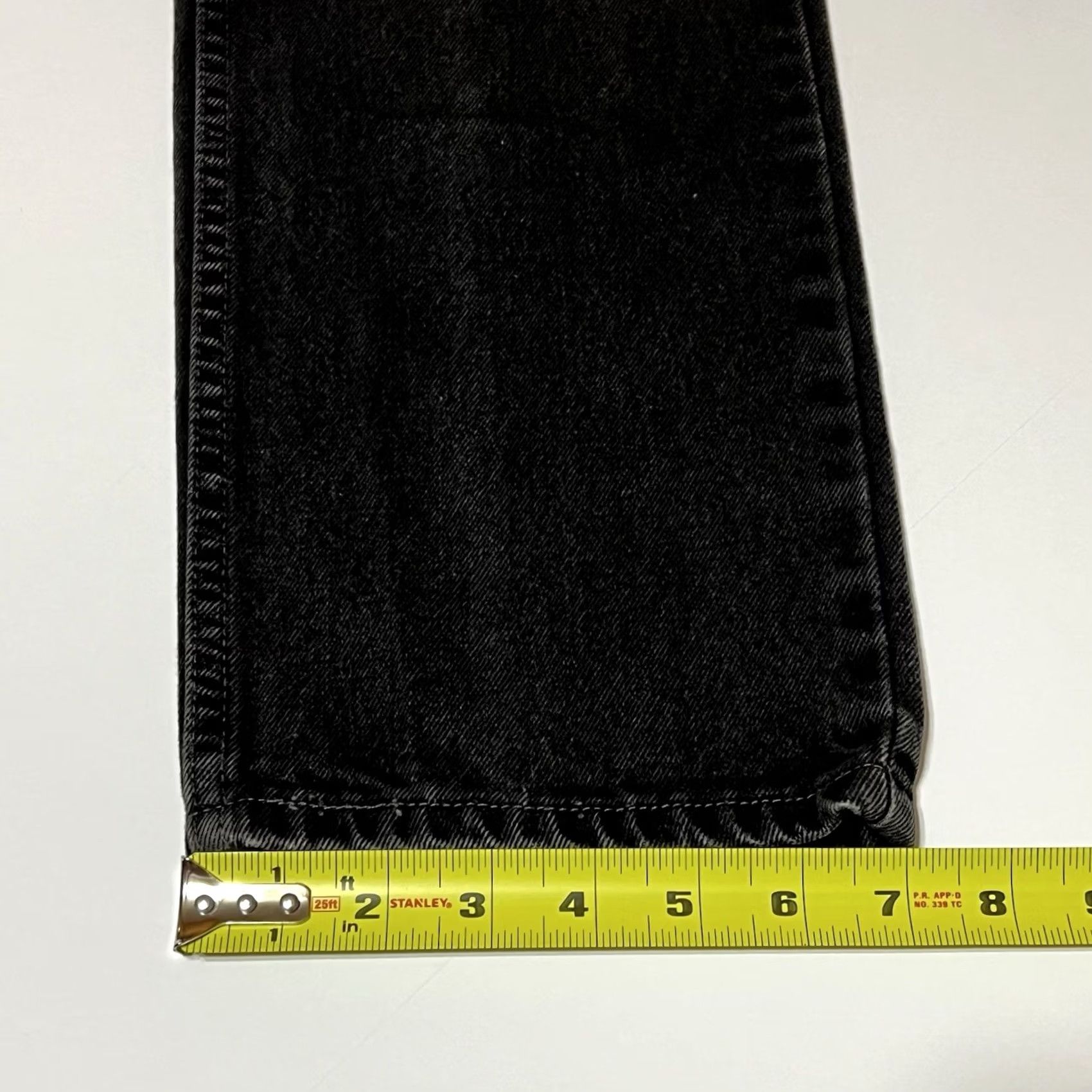 Levi's VINTAGE Levi's 512 Jeans Women 6 Reg Slim Straight Black USA 90s 28in Inseam Denim 100% Cotton Size 28" / US 6 / IT 42 - 7 Thumbnail