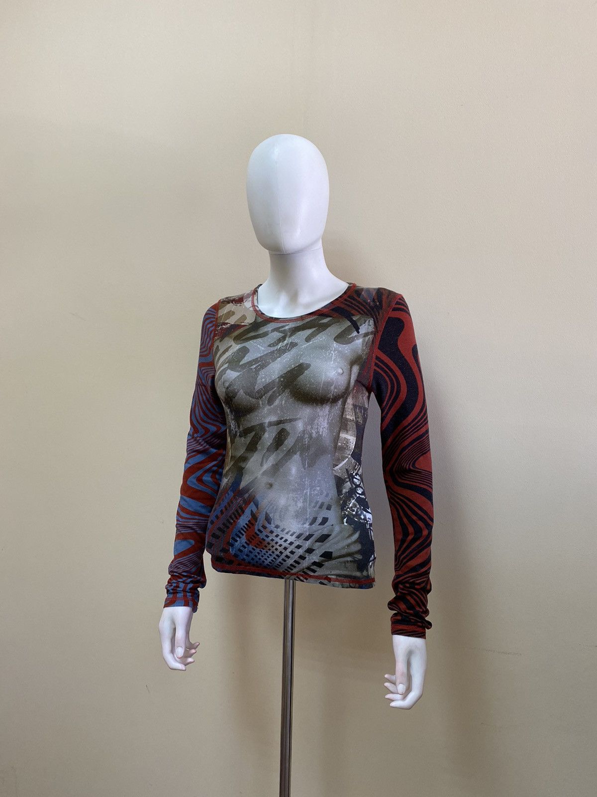 Jaded London Jaded London Womens Medusa Y2K Top Size XS-S Size S / US 4 / IT 40 - 2 Thumbnail