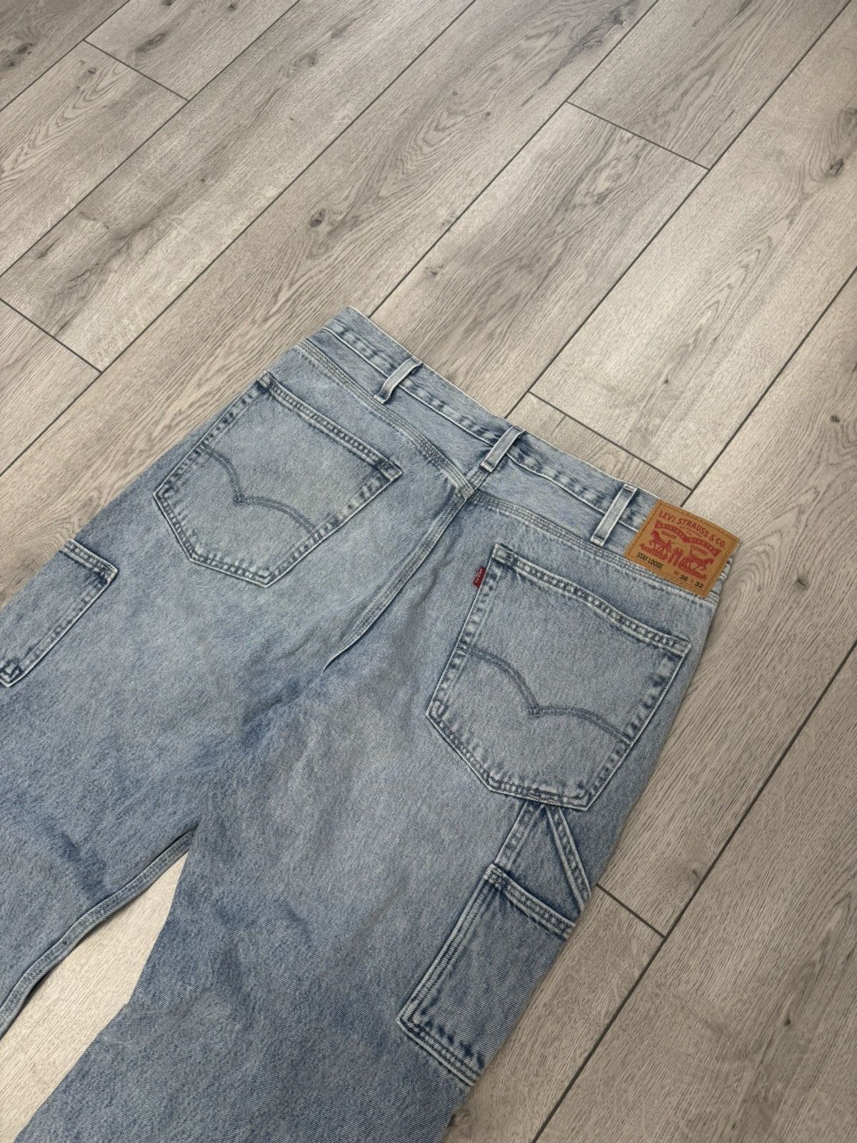 Levi's Crazy Vintage Levi’s Y2K Carpenter Jeans Baggy Japanesse Size US 36 / EU 52 - 3 Thumbnail
