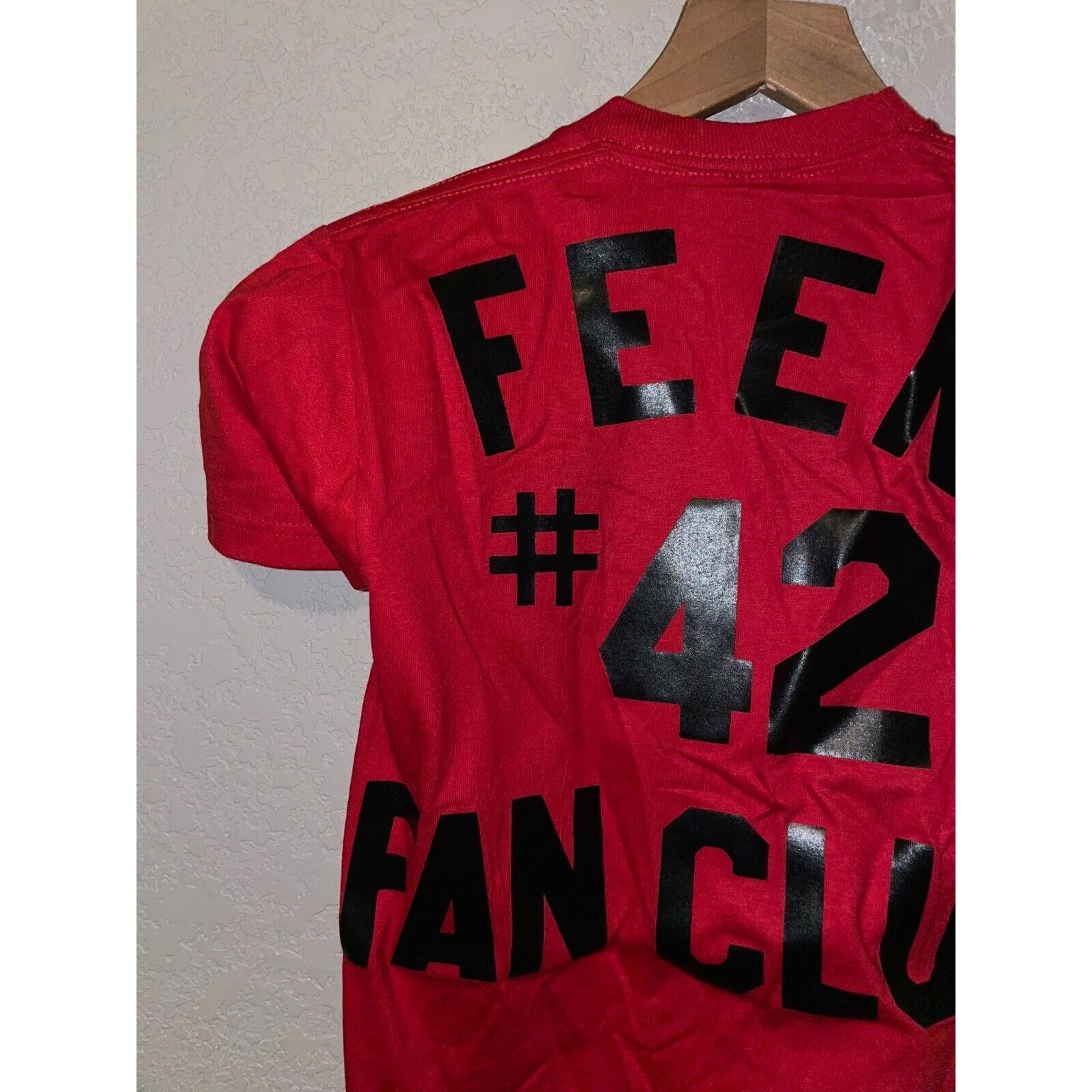 Jerzees Youth Jerzees Feen #42 Fan Club Test Print Shirt Children Size S / US 4 / IT 40 - 6 Thumbnail