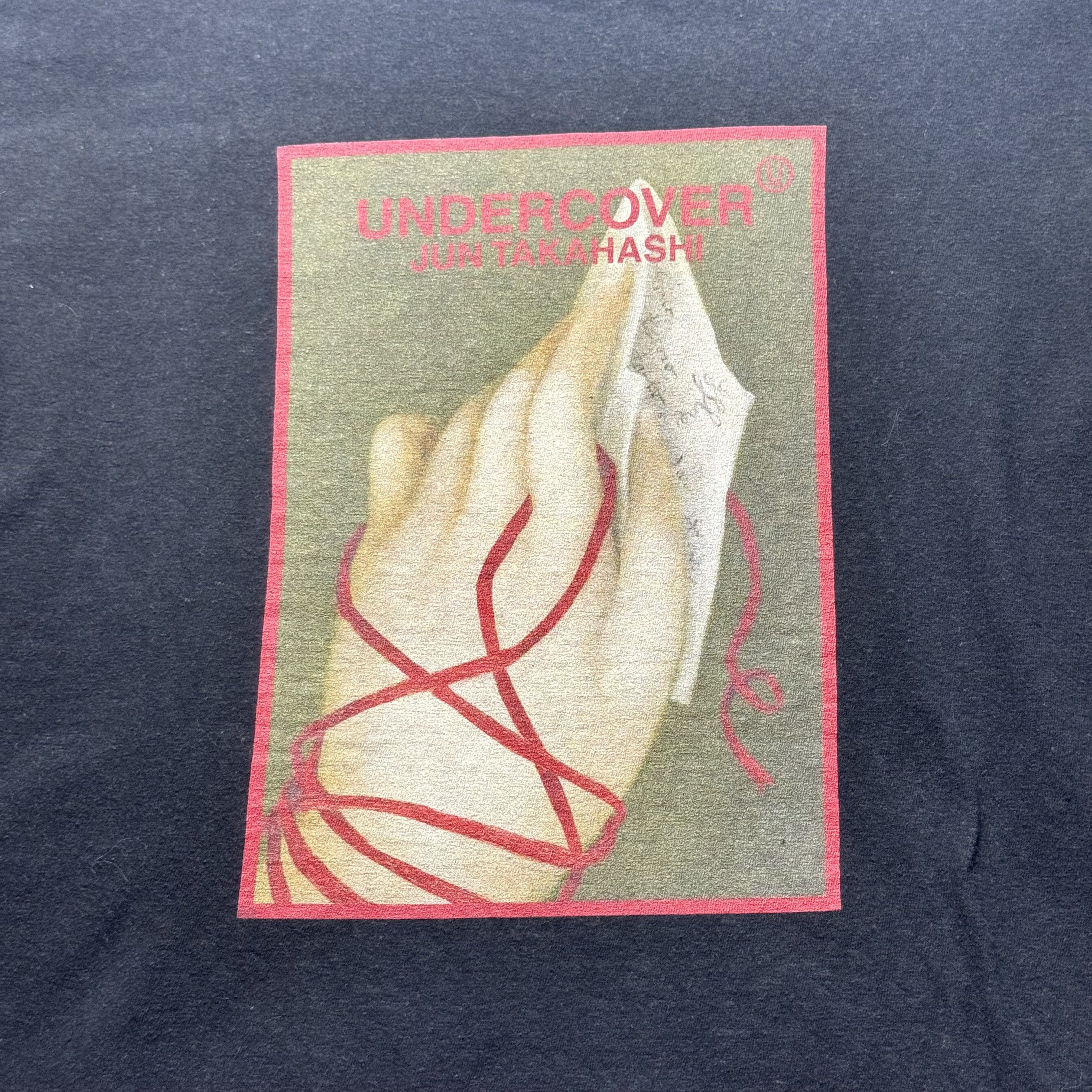 Undercover Tied Hand Graphic T-shirt Size US S / EU 44-46 / 1 - 4 Thumbnail
