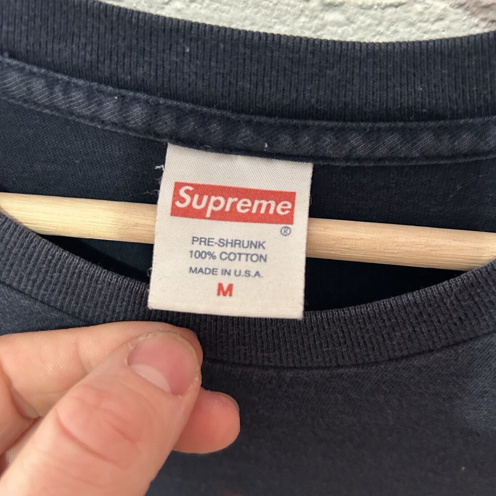 Supreme FW14 Supreme Speed Tee “Navy” 2024 Size US M / EU 48-50 / 2 - 4 Thumbnail