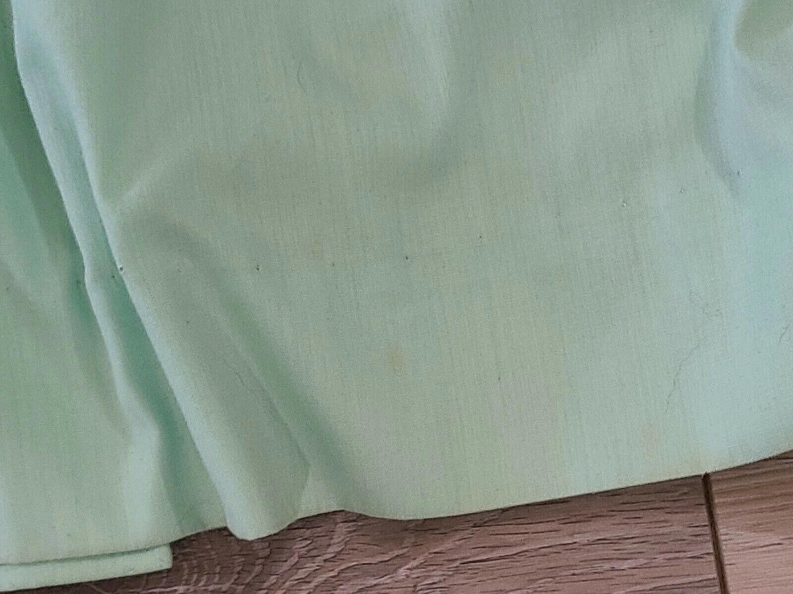 Designer Vintage Dress 50s 60s Mint Green Vanity Fair Sz 5 XS pencil Size XS / US 0-2 / IT 36-38 - 7 Thumbnail