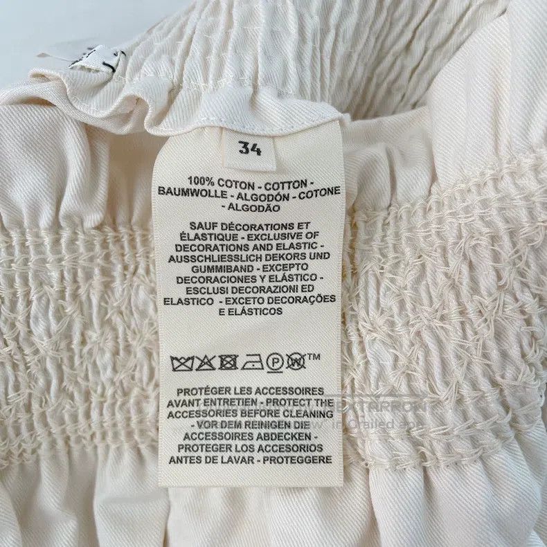 Hermes Hermes Beige skirt Size 42" / US 20 - 6 Thumbnail