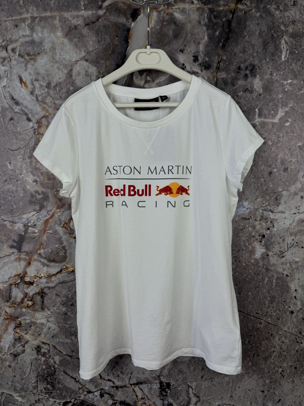Red Bull Aston Martin Red Bull Racing Women’s White T-Shirt Logo Tee Size XL / US 12-14 / IT 48-50 - 2 Thumbnail