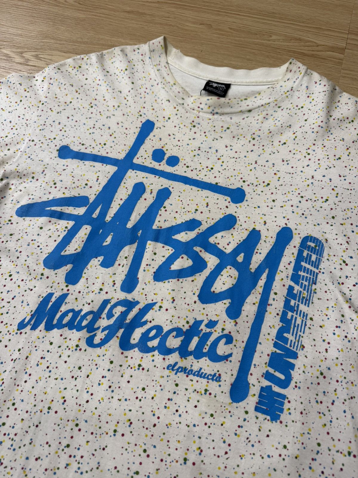 Stussy 90’s STUSSY RARE MADHECTIC RARE LOGO Y2K STREETWEAR TSHIRT Size US L / EU 52-54 / 3 - 2 Thumbnail