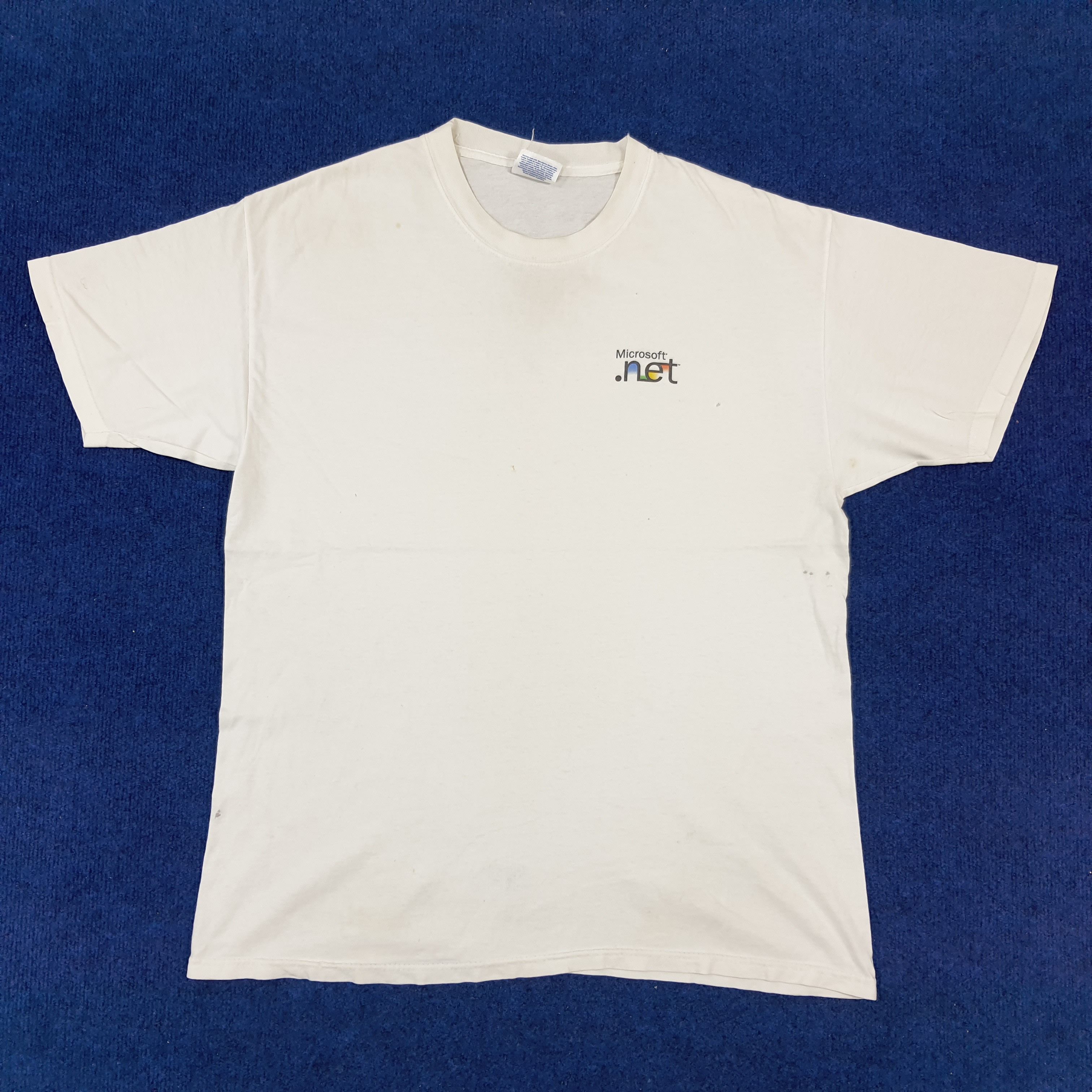 Microsoft × Vintage Vintage Microsoft.net IT Corporation Company Tshirt Size US L / EU 52-54 / 3 - 1 Thumbnail