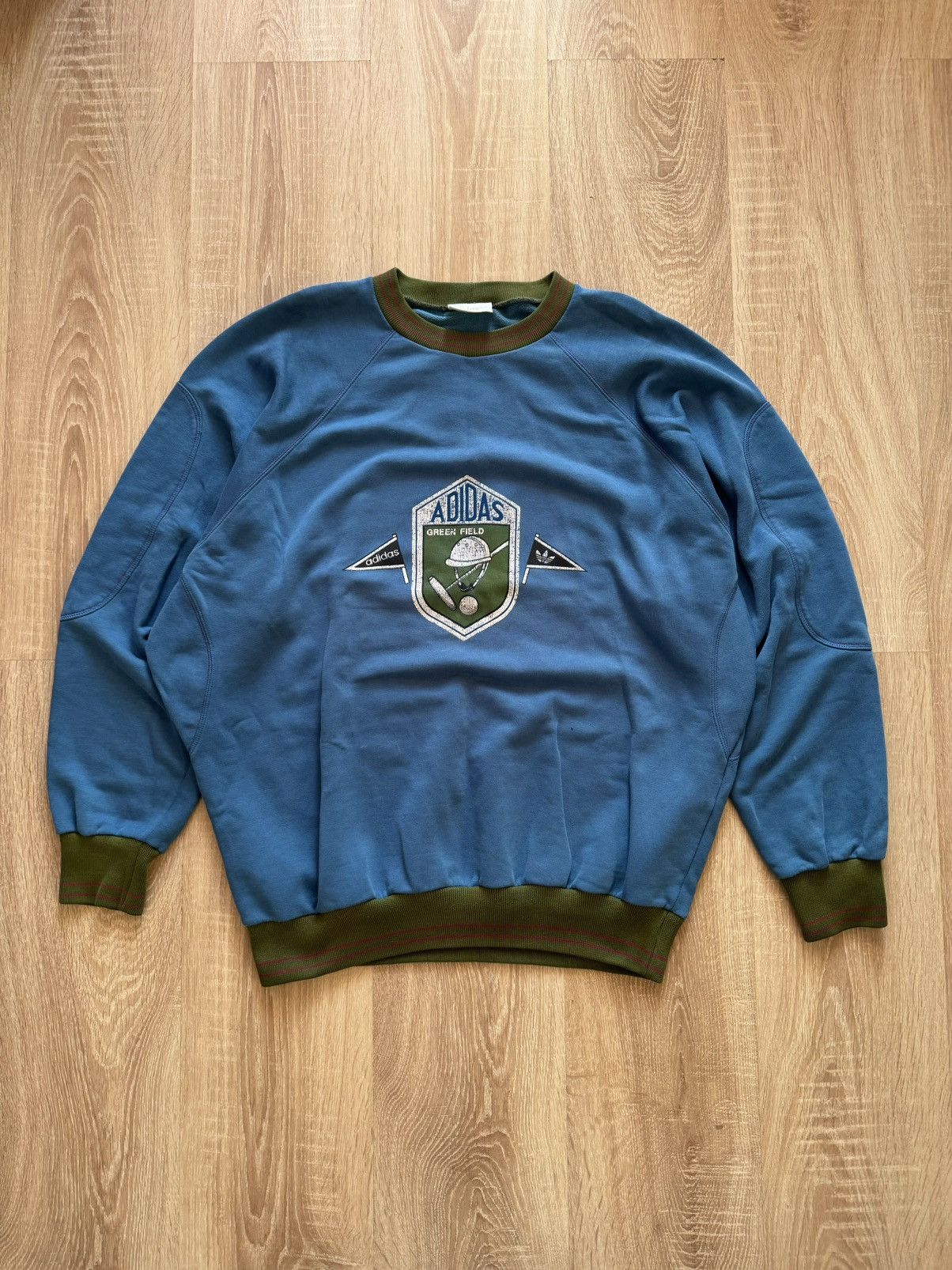 Adidas × Vintage adidas vintage Polo team of champions sweatshirt 70’s-80’s Size US L / EU 52-54 / 3 - 1 Thumbnail
