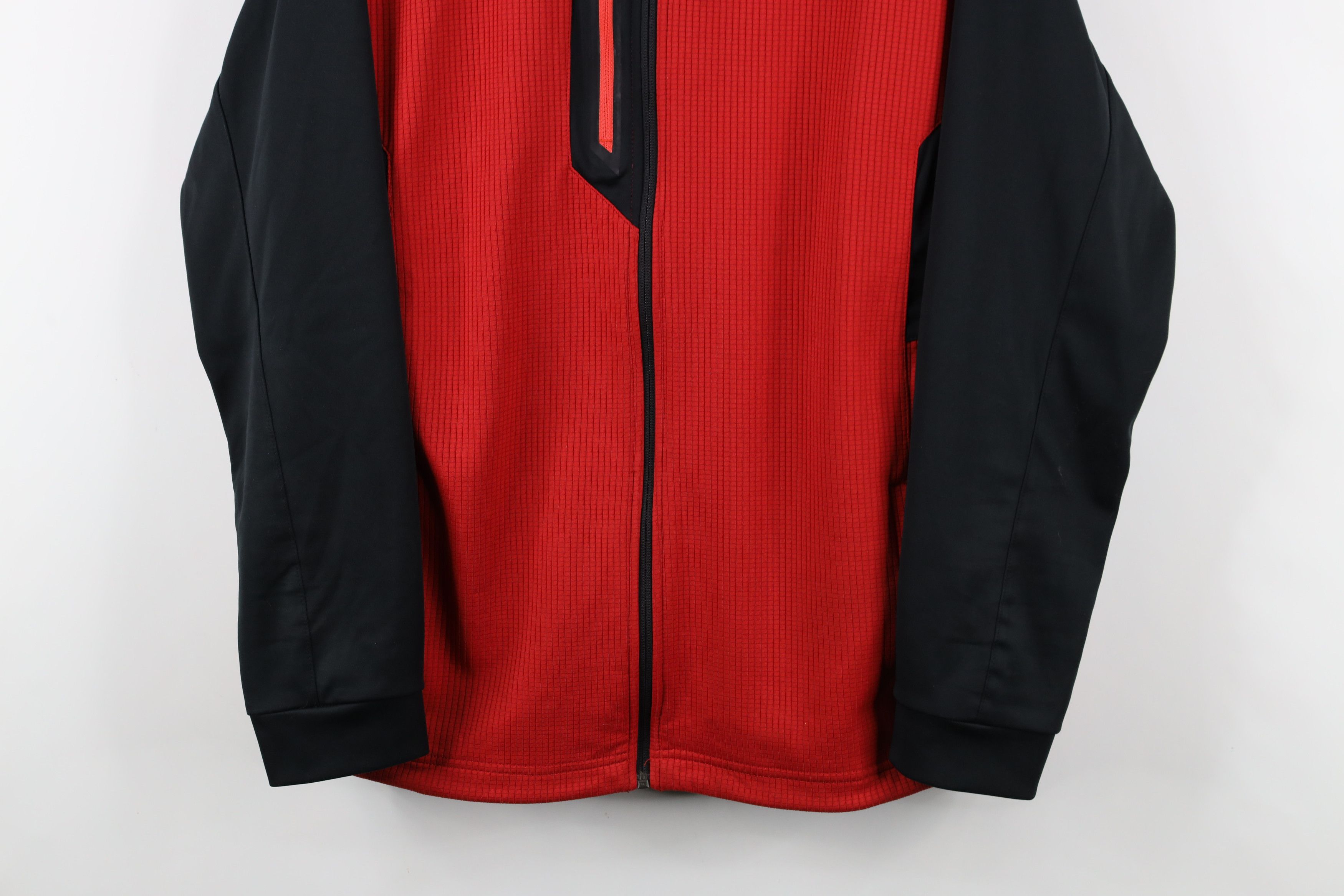 Mizuno × Vintage Mizuno Pro Collection Thermo Warmalite Full Zip Jacket Red Size US L / EU 52-54 / 3 - 3 Thumbnail