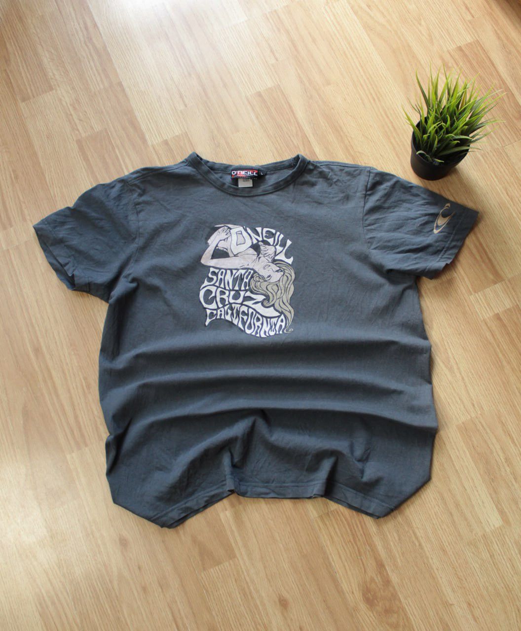 O'Neill 🔥 Oneill x Hook Ups Hot Girl Vintage 90s Logo Surf T Shirt Size US M / EU 48-50 / 2 - 2 Thumbnail