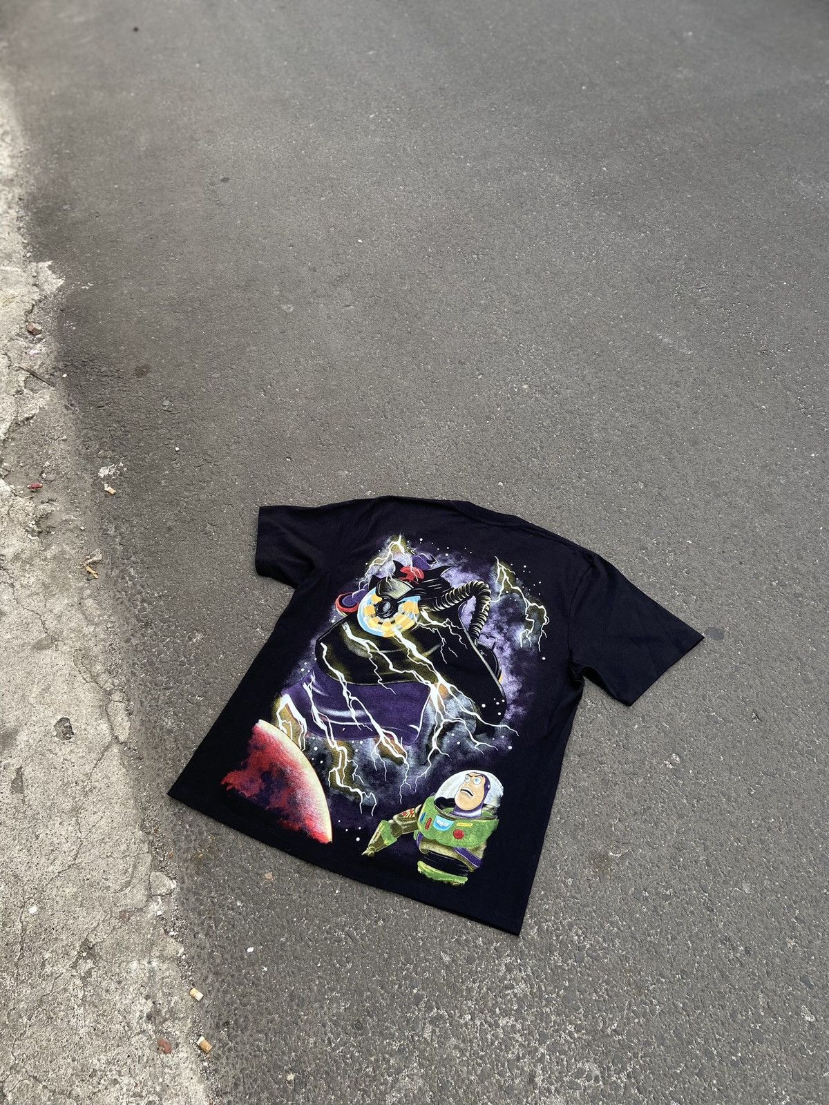 Japanese Brand × Vintage Toy Story Zurg Vs Buzz Lightyear Bootleg Size US XL / EU 56 / 4 - 4 Thumbnail