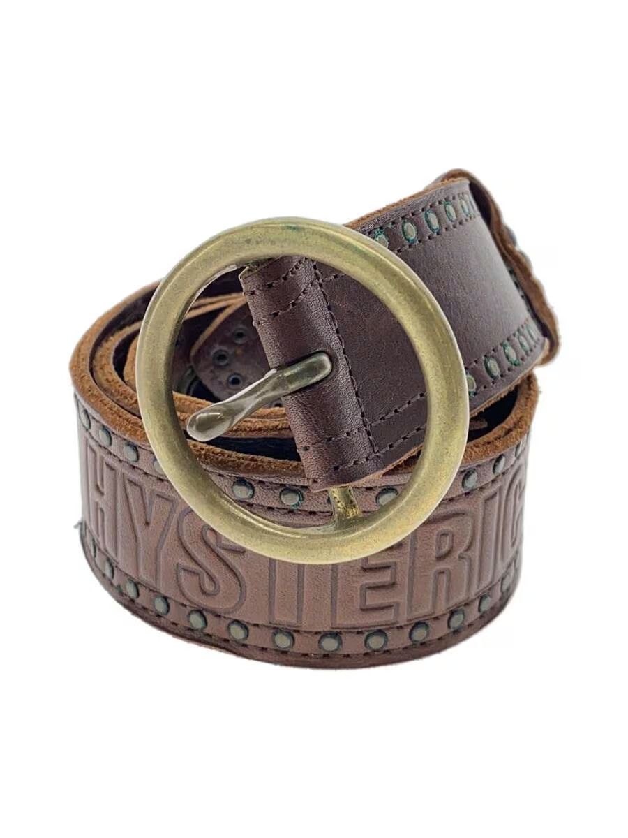 Hysteric Glamour Studded Logo Leather Belt Size ONE SIZE - 1 Thumbnail