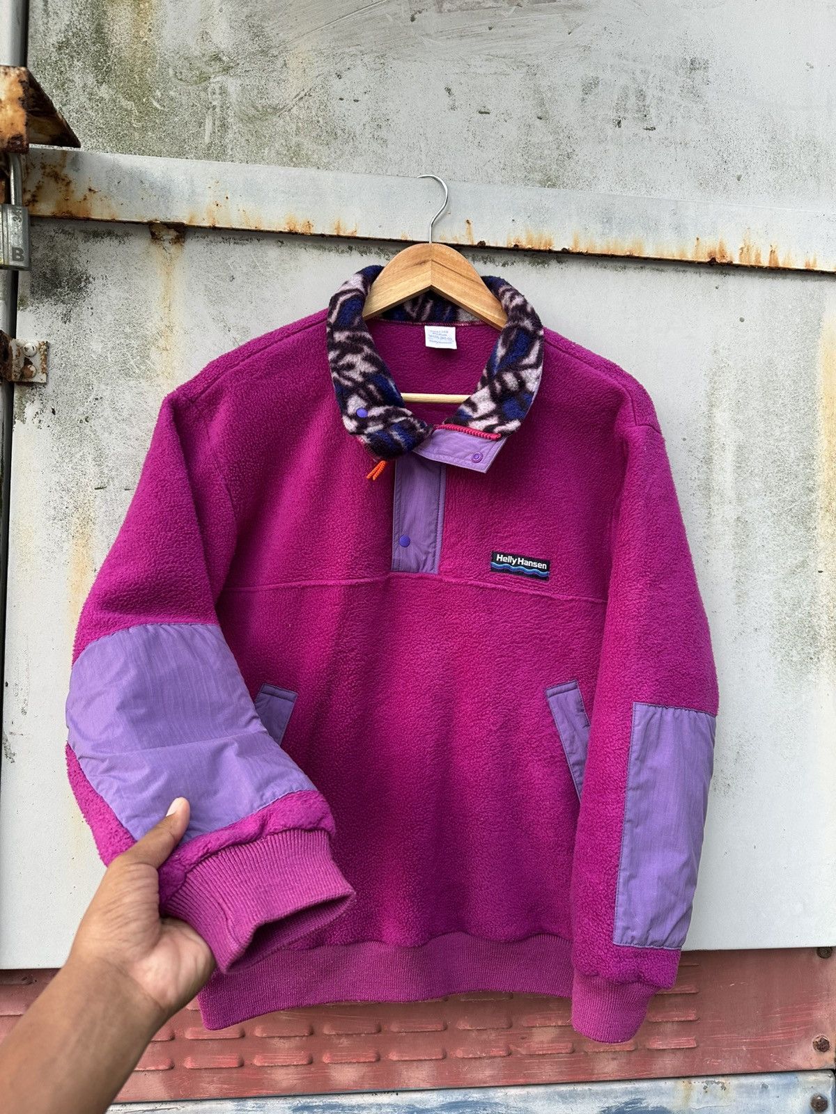 Helly Hansen 👹Helly Hensen Fleece Pullover Jacket Size US M / EU 48-50 / 2 - 6 Thumbnail