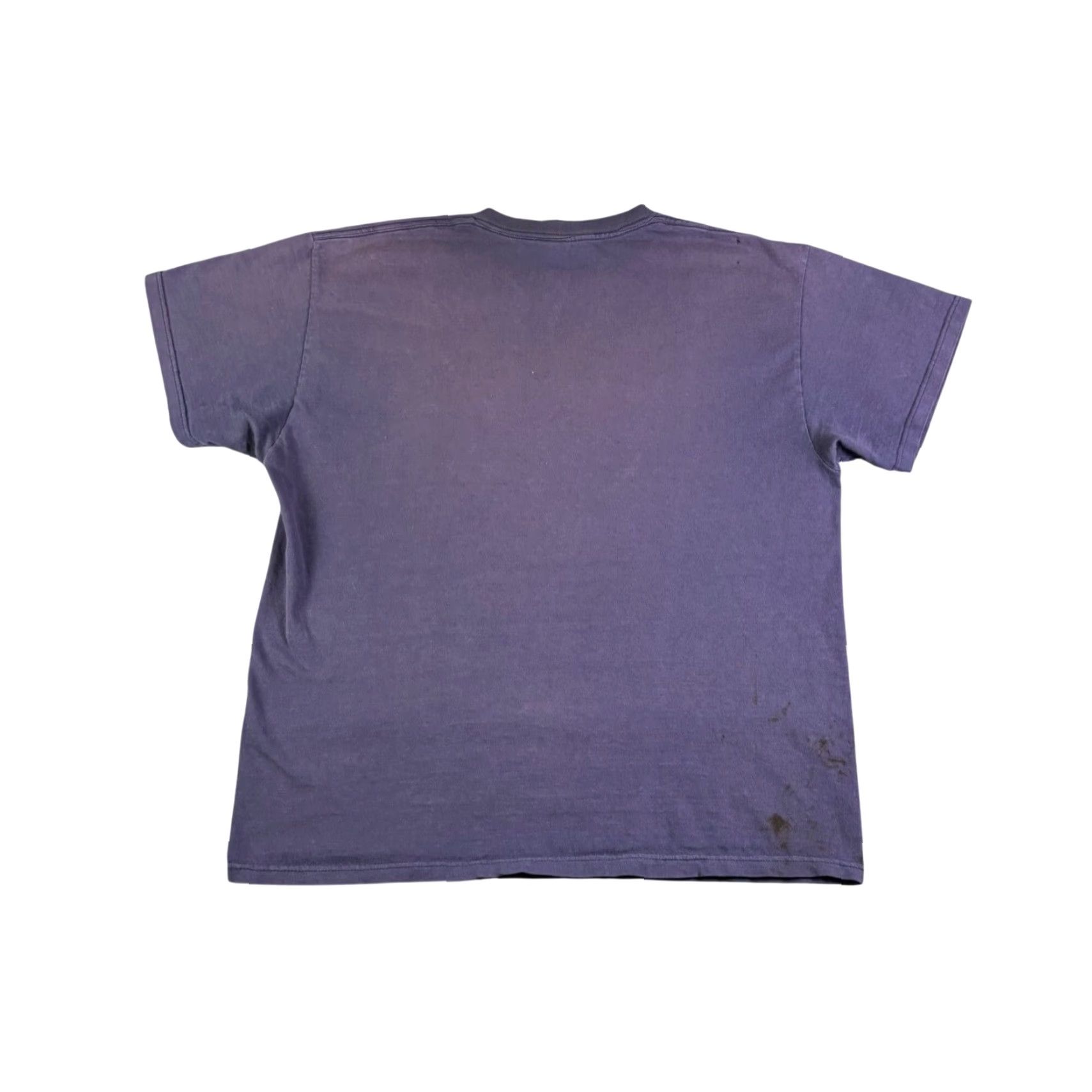 Vintage VINTAGE Pure American Eagle Live Free Graphic T Shirt Mens Large Purple Y2K Size US L / EU 52-54 / 3 - 2 Thumbnail