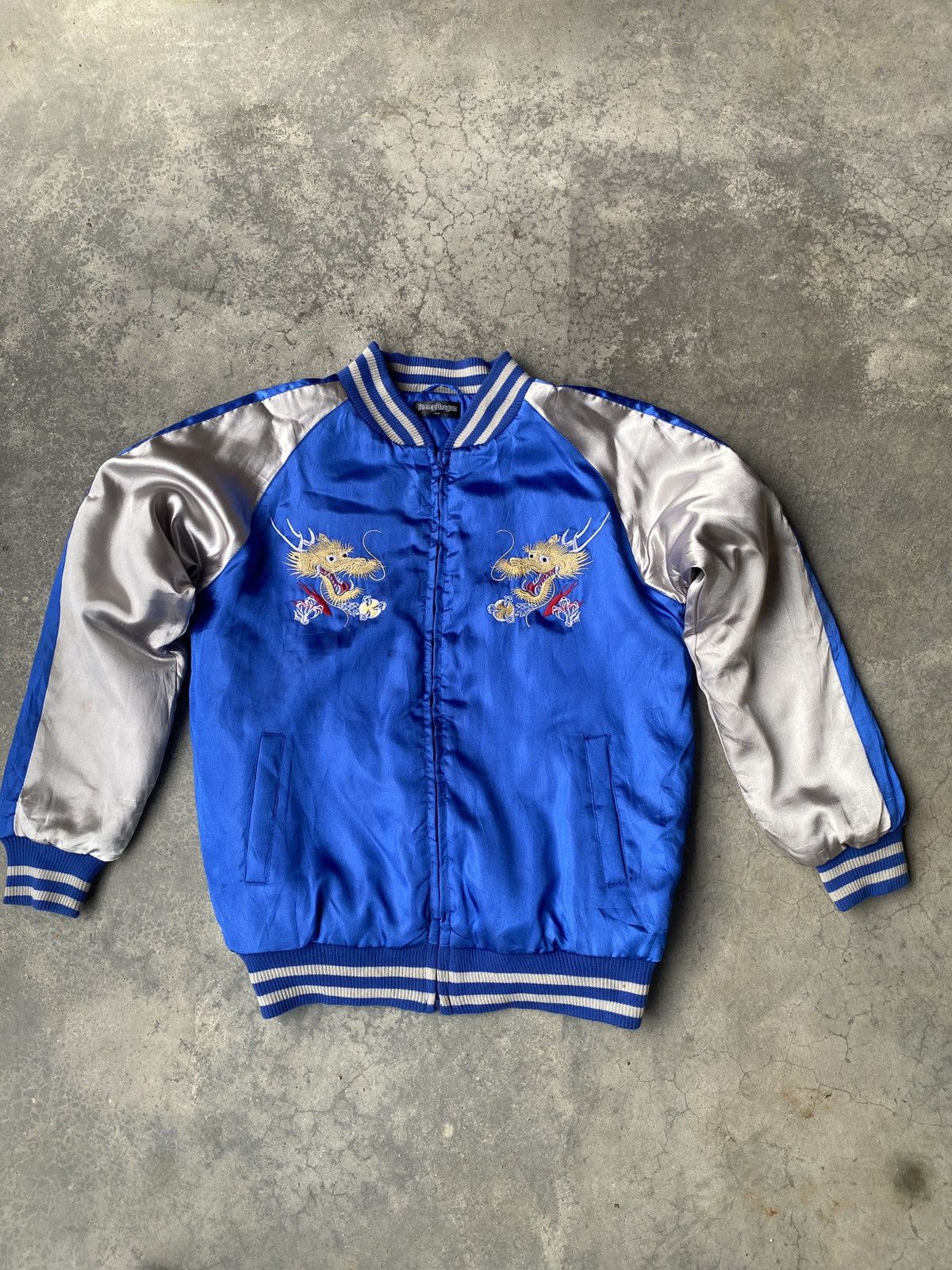 Japanese Brand Jimmy drangon sukajan drangon back hit jacket Size US S / EU 44-46 / 1 - 1 Thumbnail