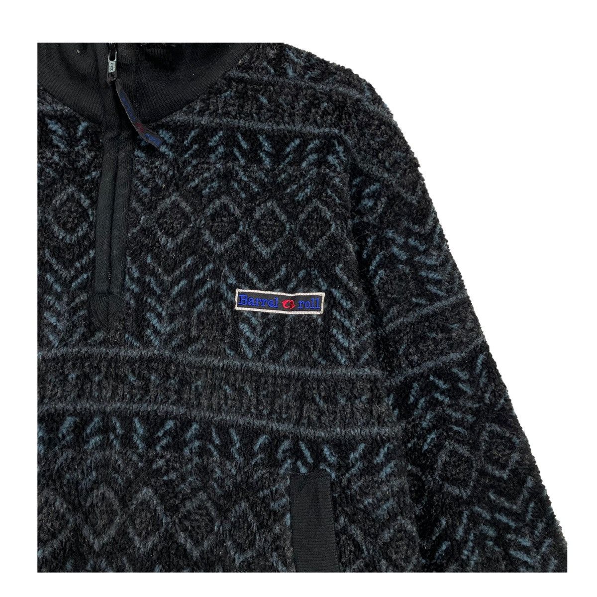 Aztech Mountain × Japanese Brand × Native 💥BARREL ROOLS NATIVE PULLOVER SWEATER Size US M / EU 48-50 / 2 - 6 Thumbnail