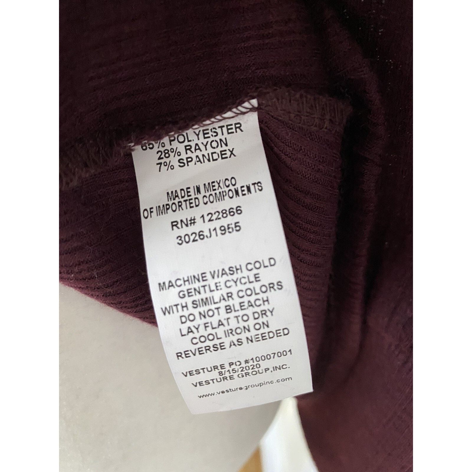 & Other Stories Status by Chenault Burgundy Puff Shoulder Top XS A003030 Size XS / US 0-2 / IT 36-38 - 5 Thumbnail