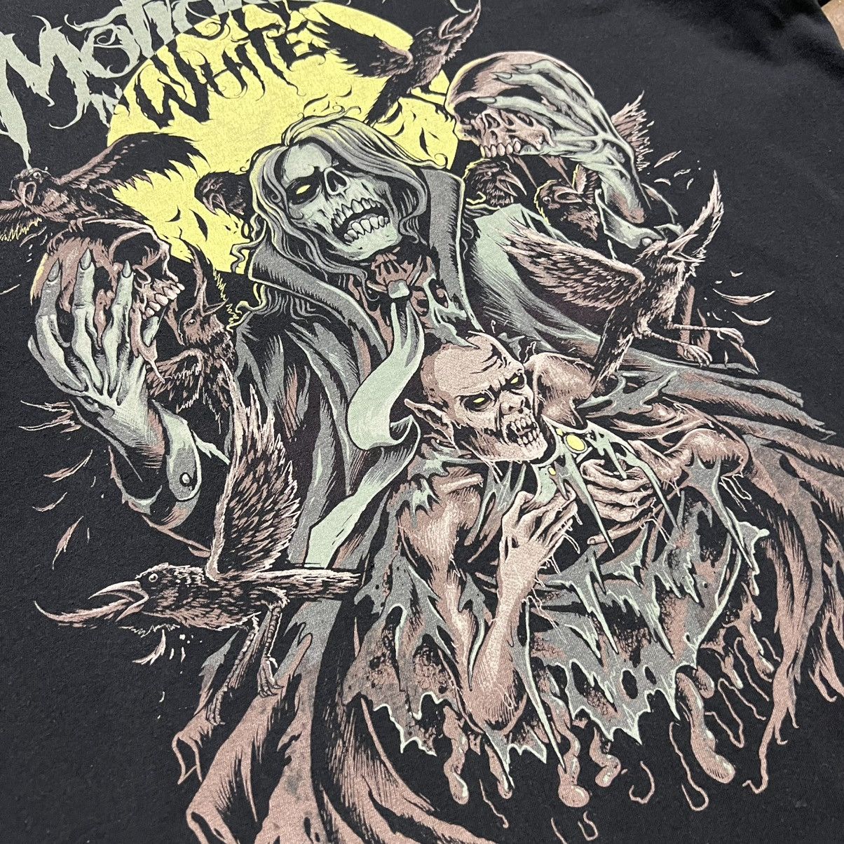 Band Tees Vintage Motionless in White Band Tee Grunge Punk Metal Y2K Size US XL / EU 56 / 4 - 4 Thumbnail
